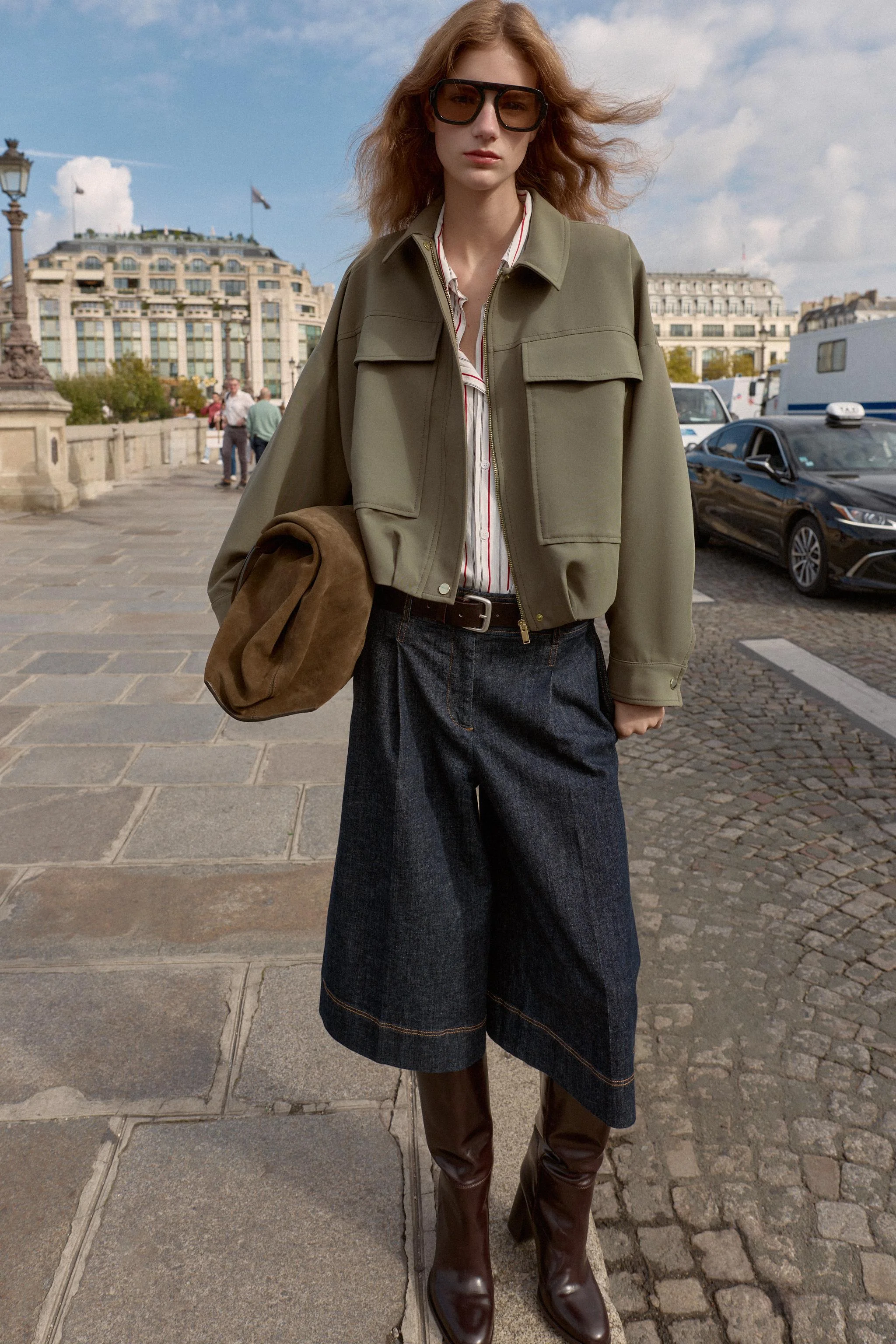 کاپشن مدل خلبانی با جیب های بزرگ کاپشن مدل خلبانی با جیب های بزرگ