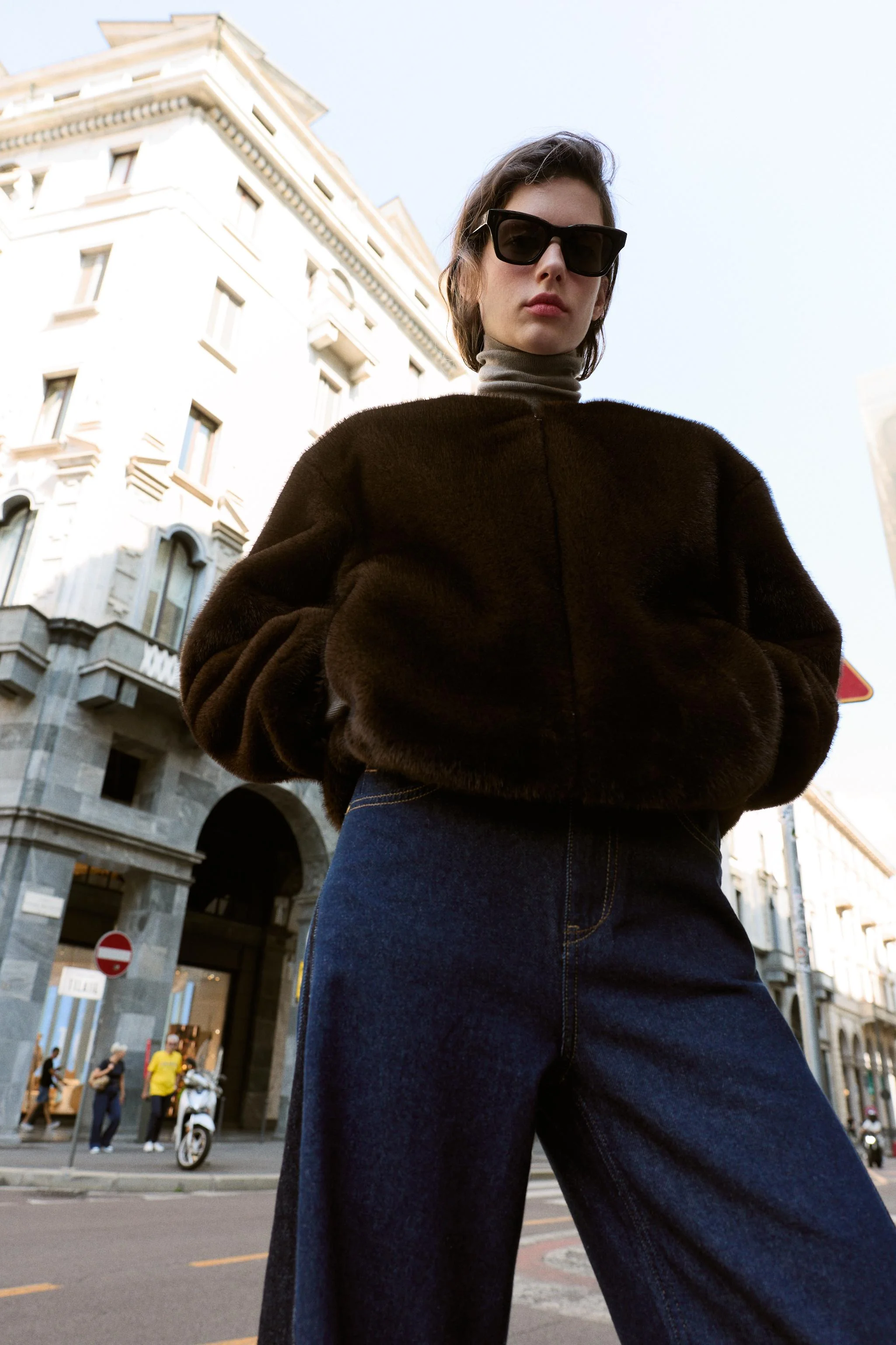 ژاکت خلبانی خز مصنوعی