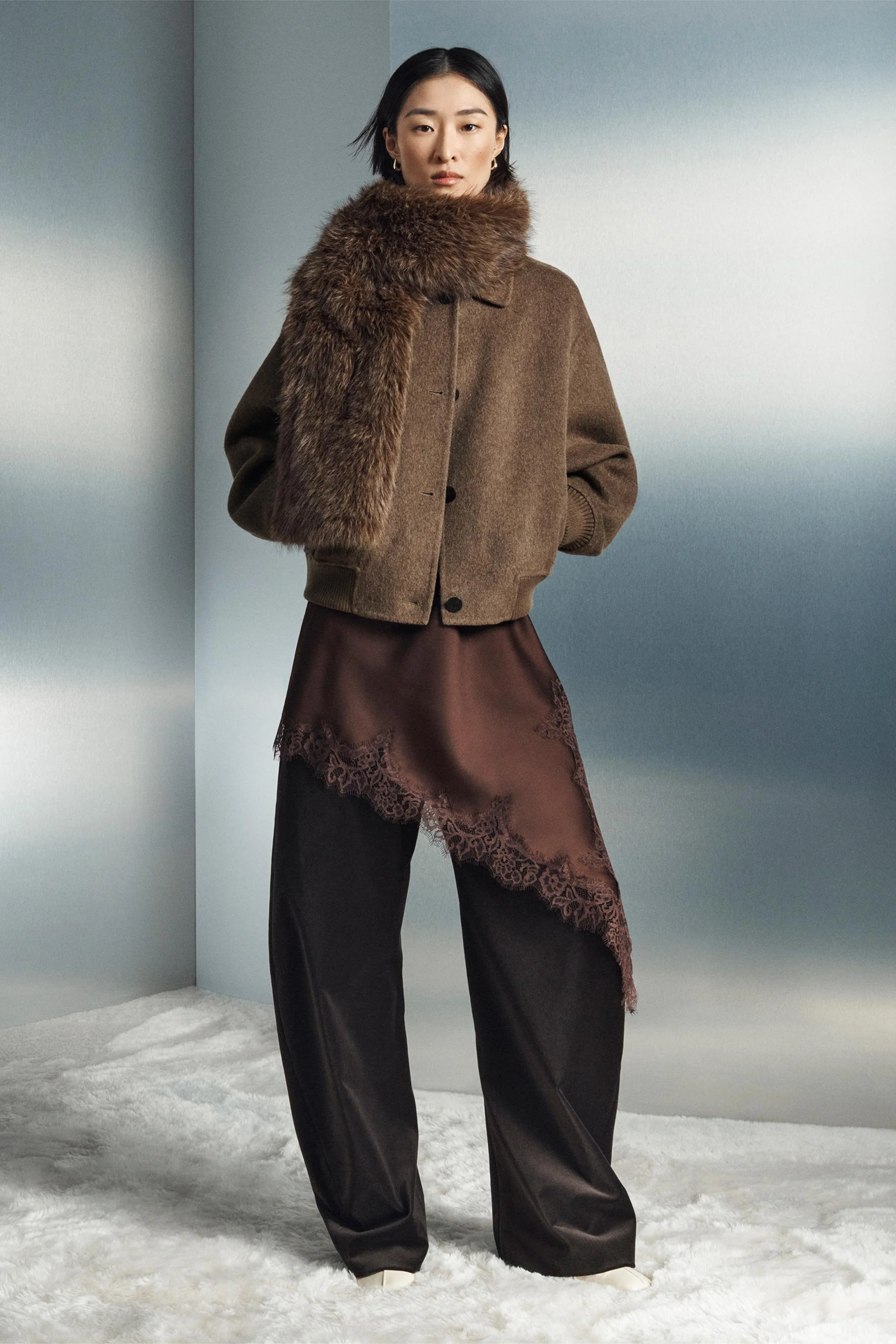 کاپشن خلبانی بافت پشمی ZW COLLECTION کاپشن خلبانی بافت پشمی ZW COLLECTION