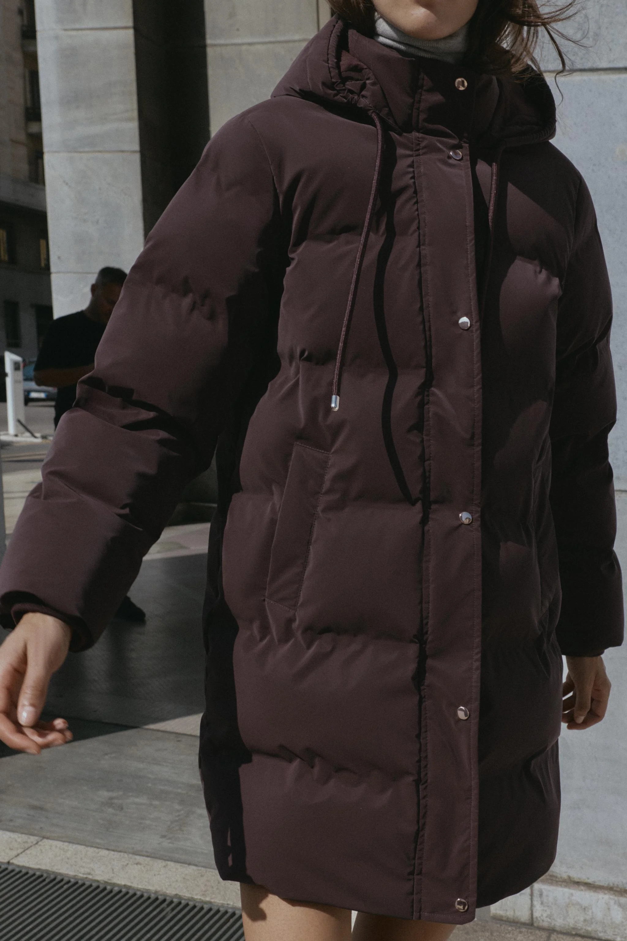 آنوراک نیمه بلند ضد باد با روکش لاستیکی