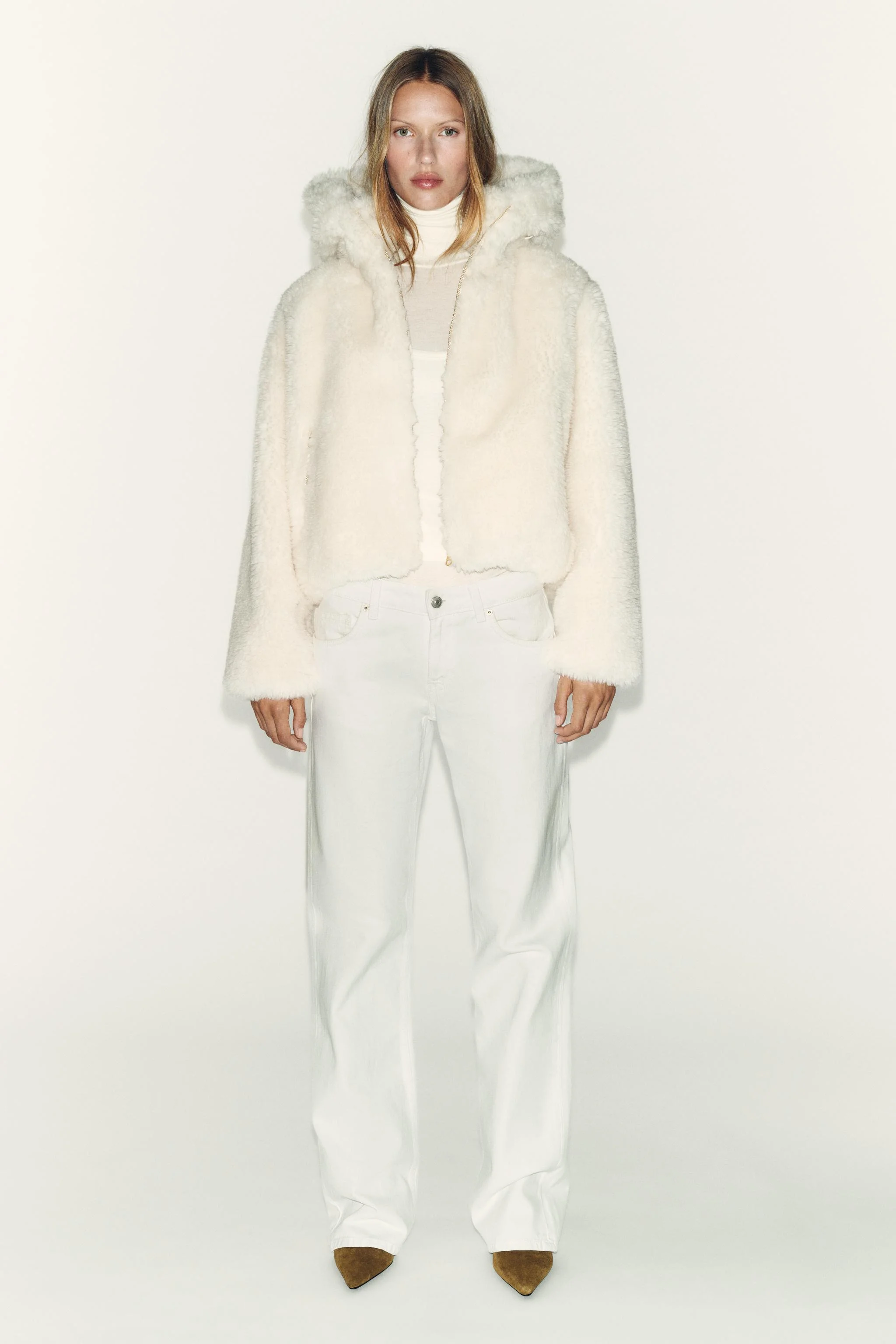 آنوراک کلاه دار با آستر پشمی مصنوعی و عایق حرارتی