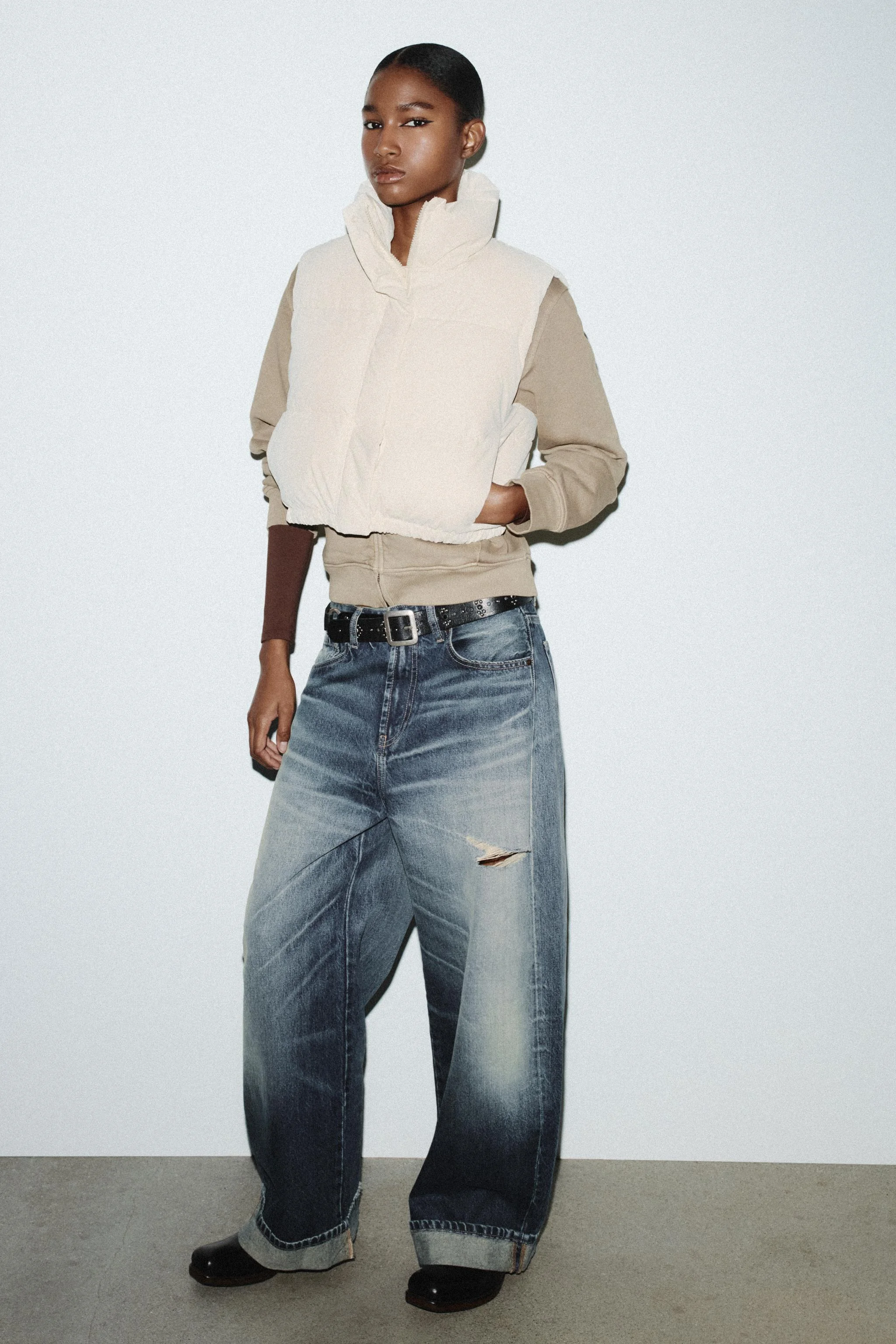 جلیقه لایه دار با روکش لاستیکی