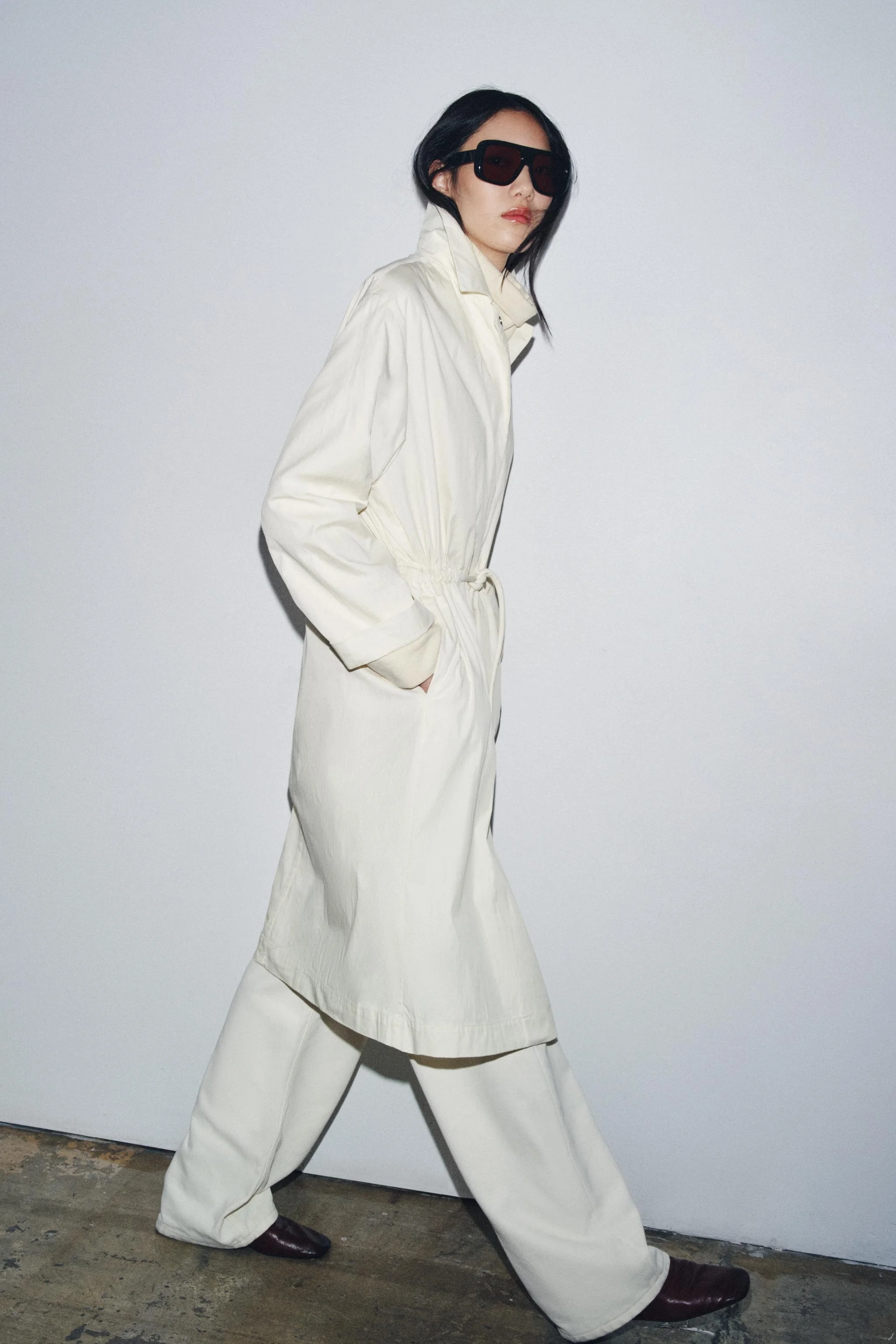 بارانی ترنچ اورسایز ZW COLLECTION