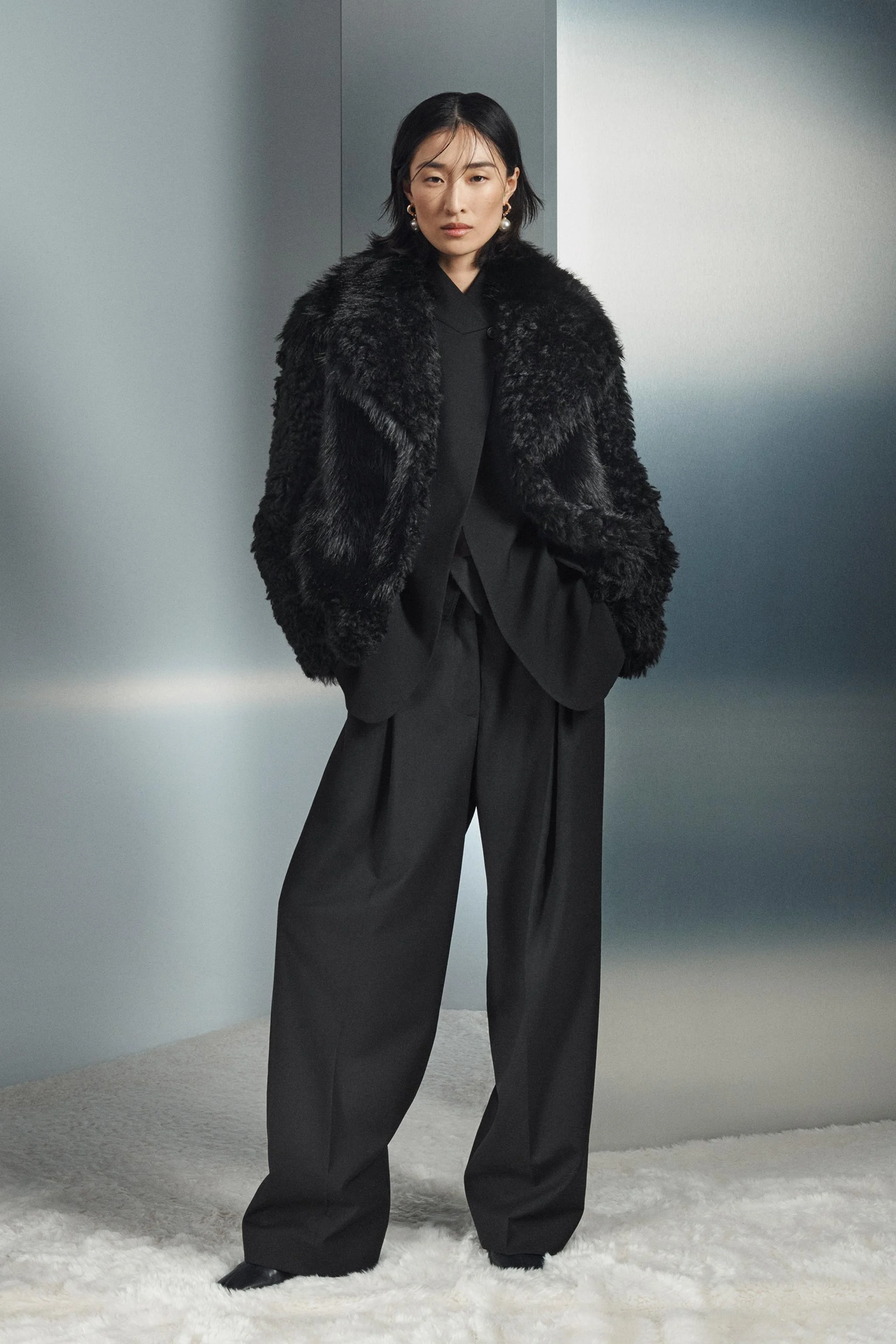 کت کوتاه خز مصنوعی مجموعه ZW