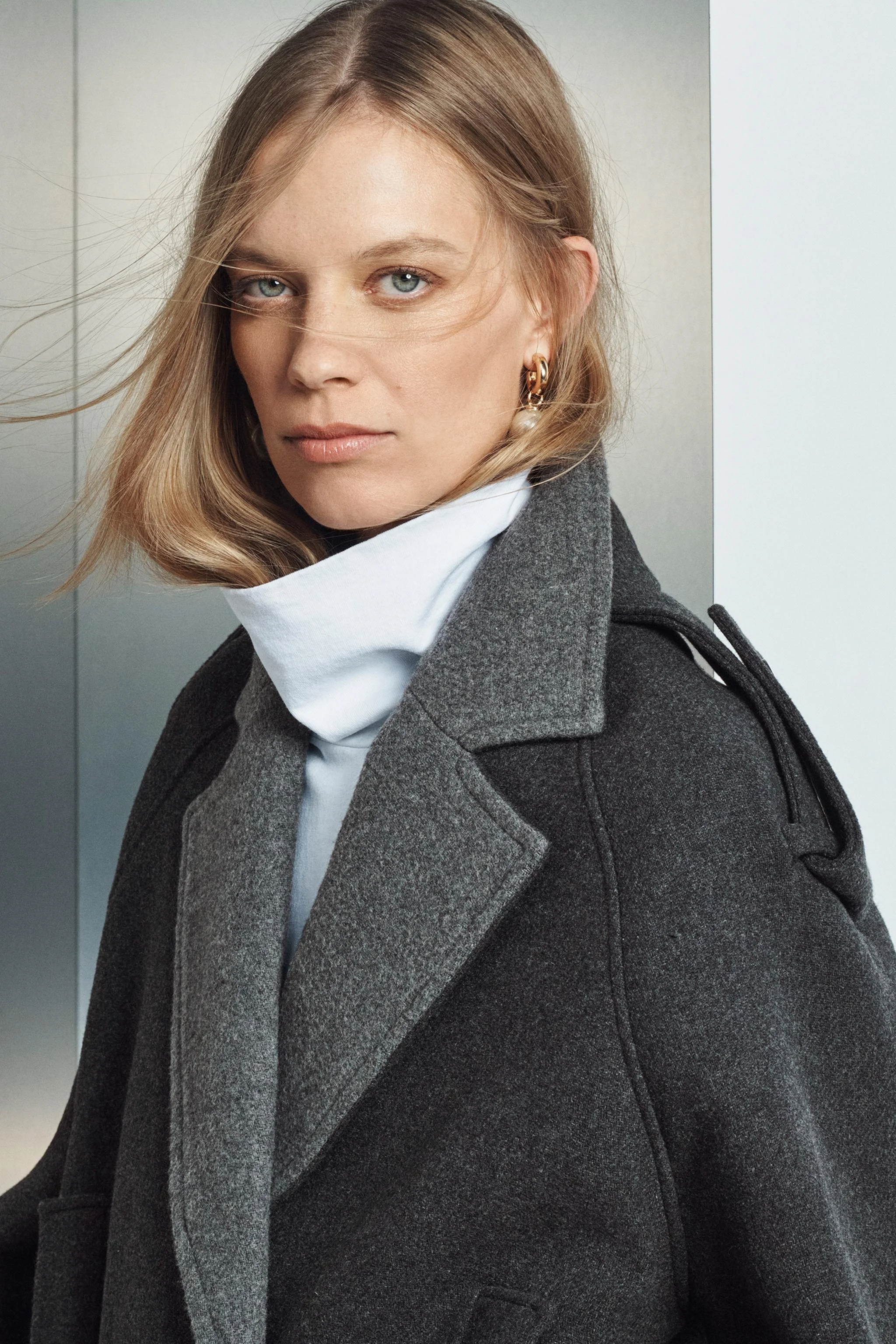 کت کوتاه کمربند دار ZW COLLECTION نسخه محدود