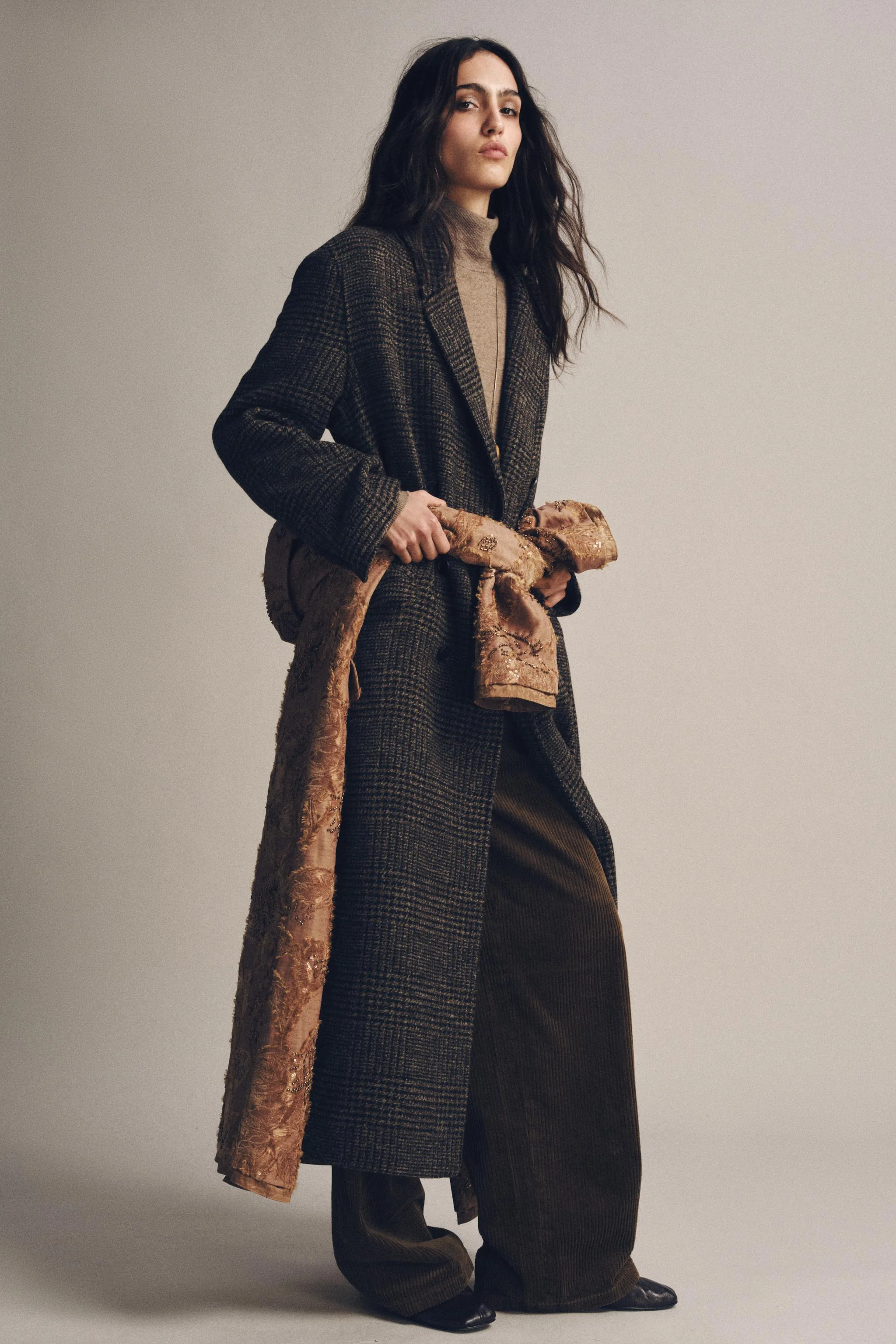 کت چهارخانه از کالکشن ZW