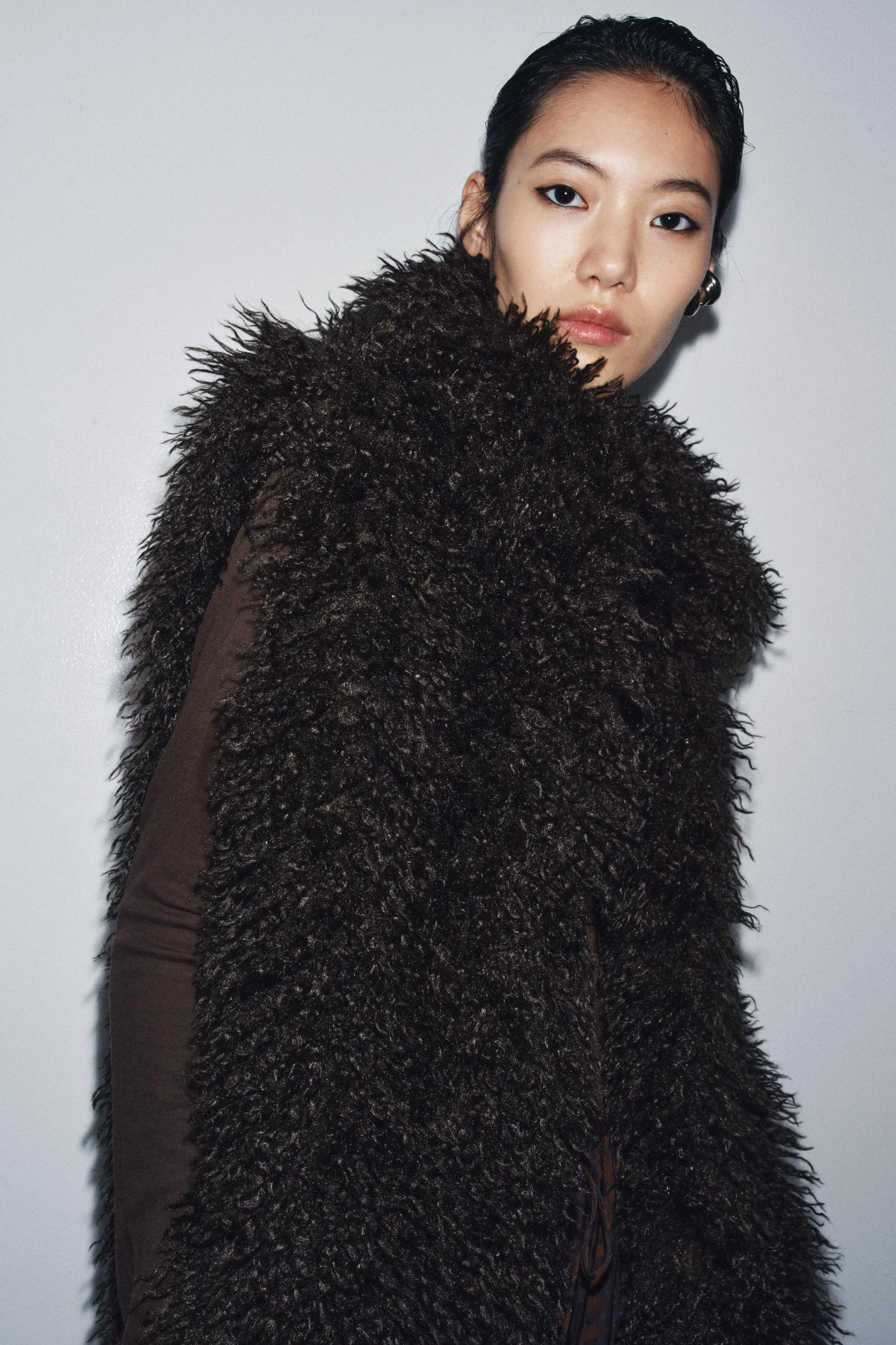 جلیقه خز مصنوعی