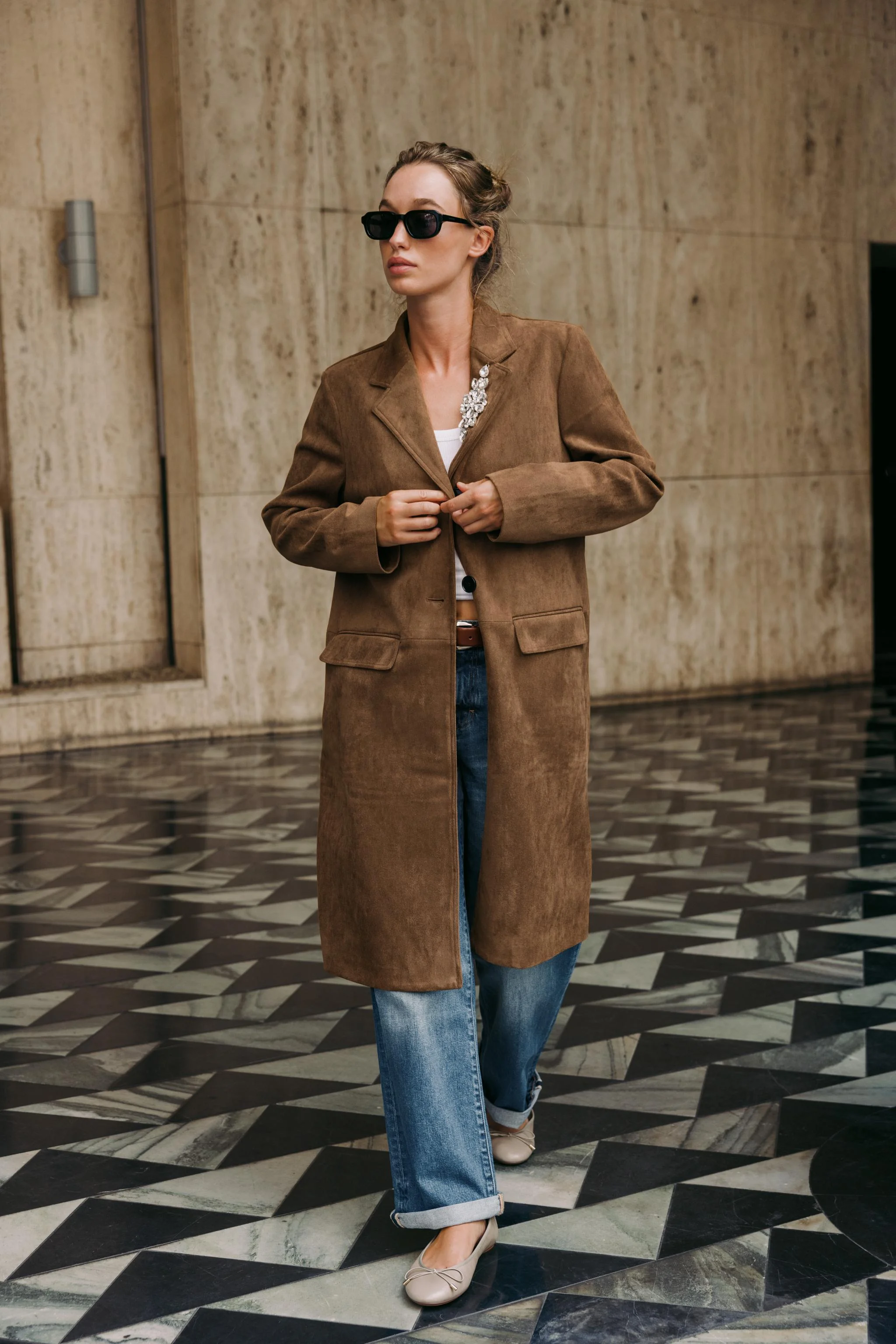 کت فراک از جنس جیر مصنوعی