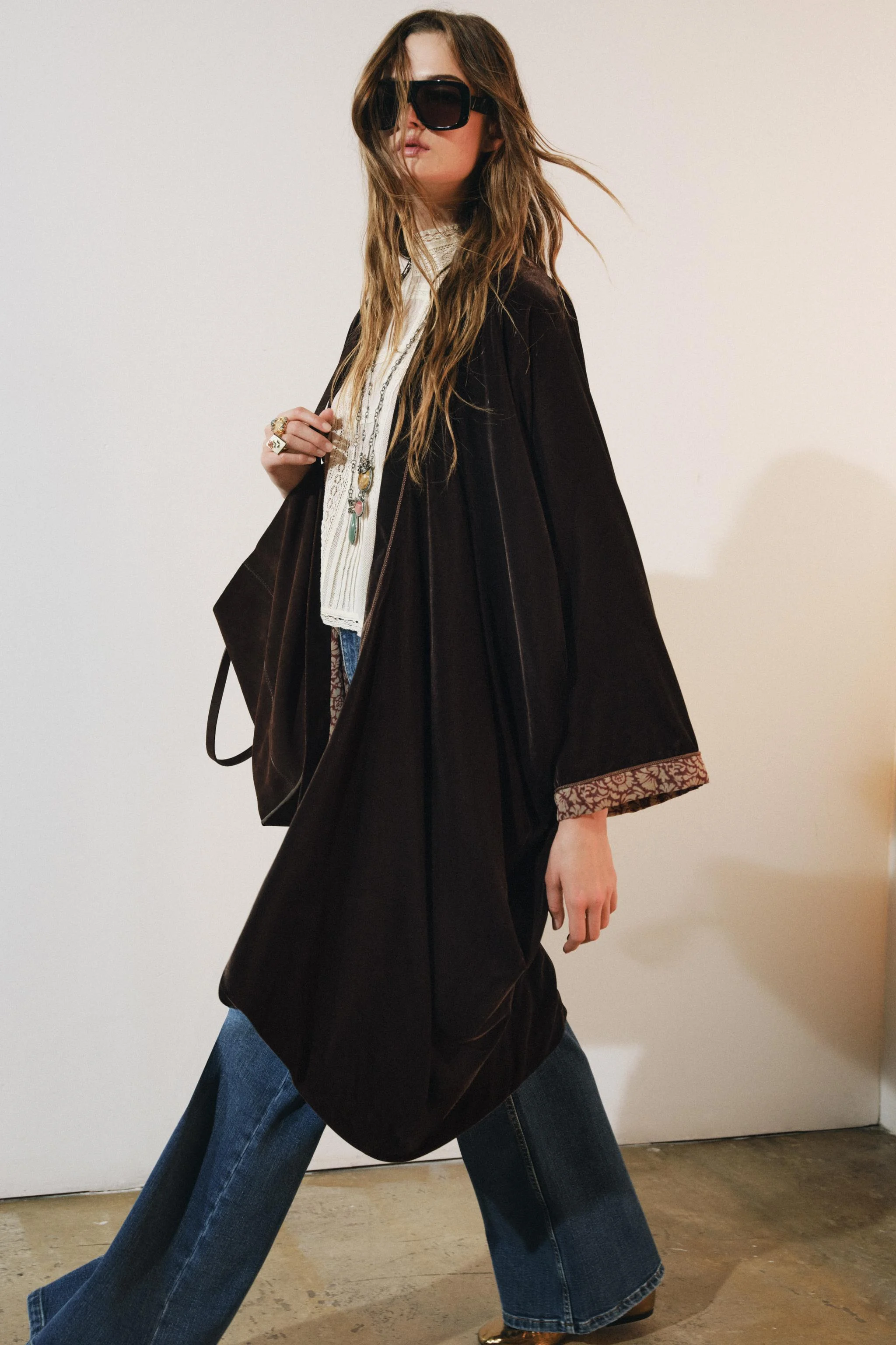 کیمونو مخمل ZW COLLECTION