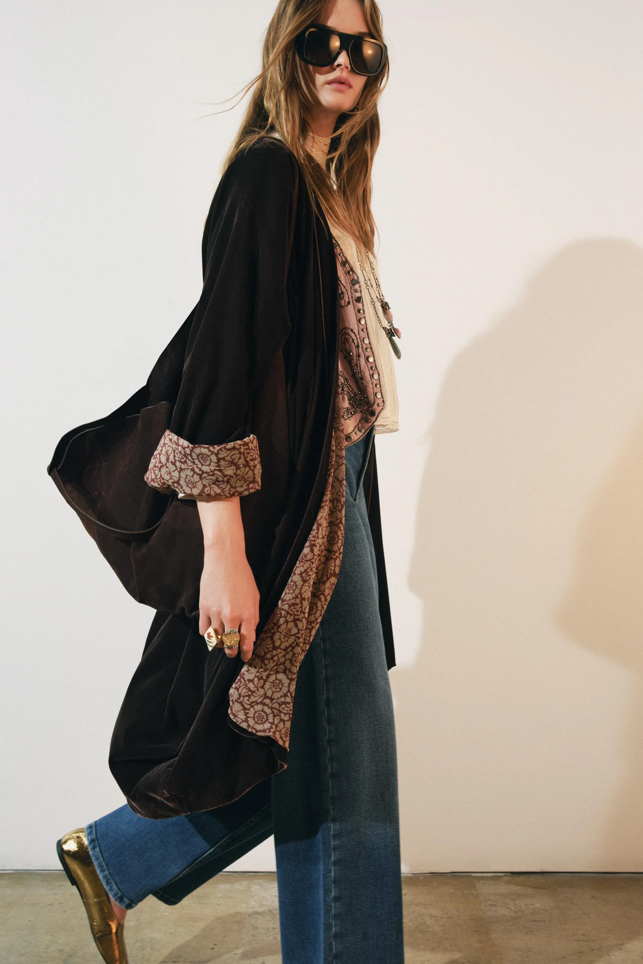 کیمونو مخمل ZW COLLECTION