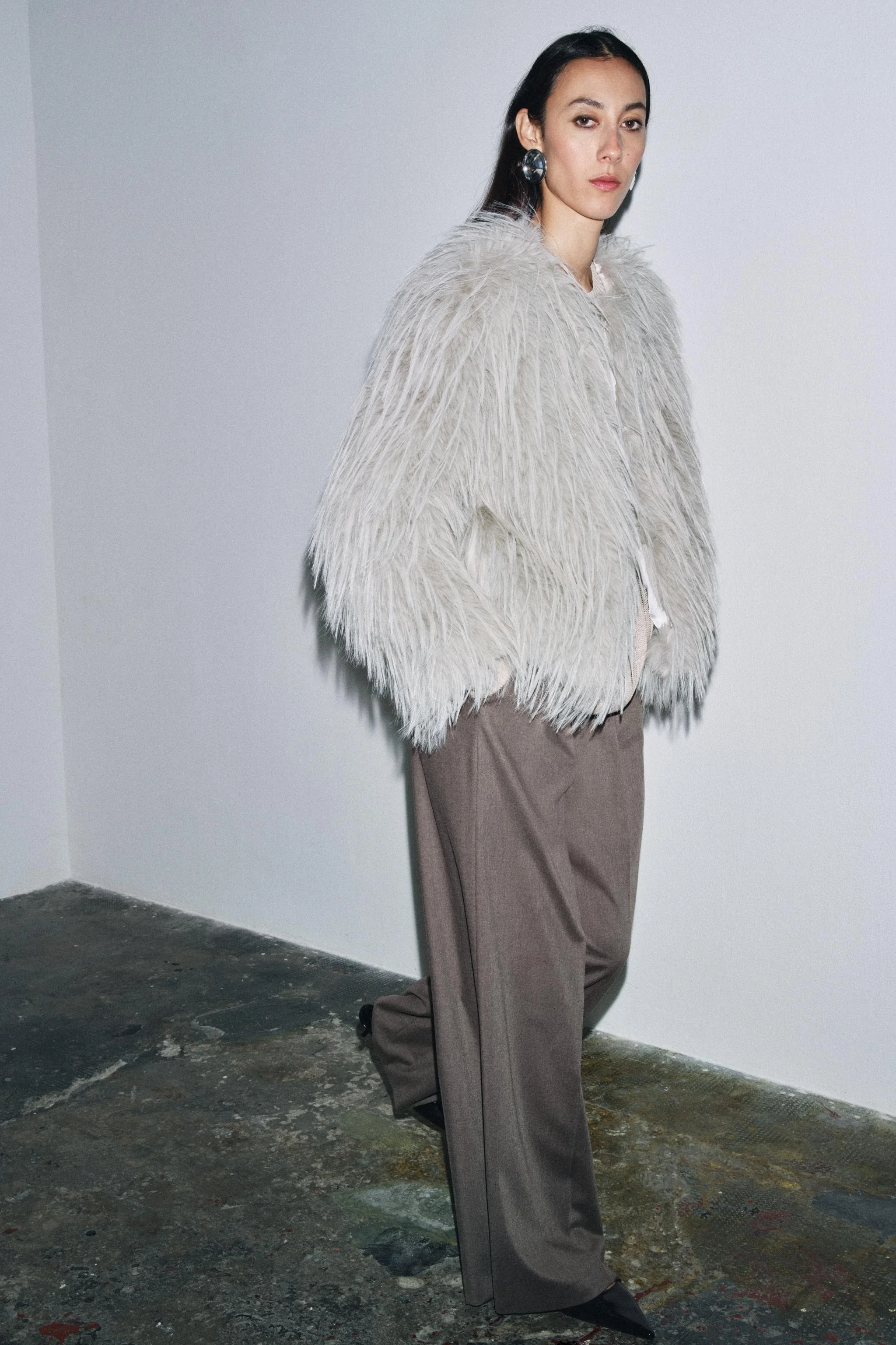 کت خز مصنوعی ZW COLLECTION