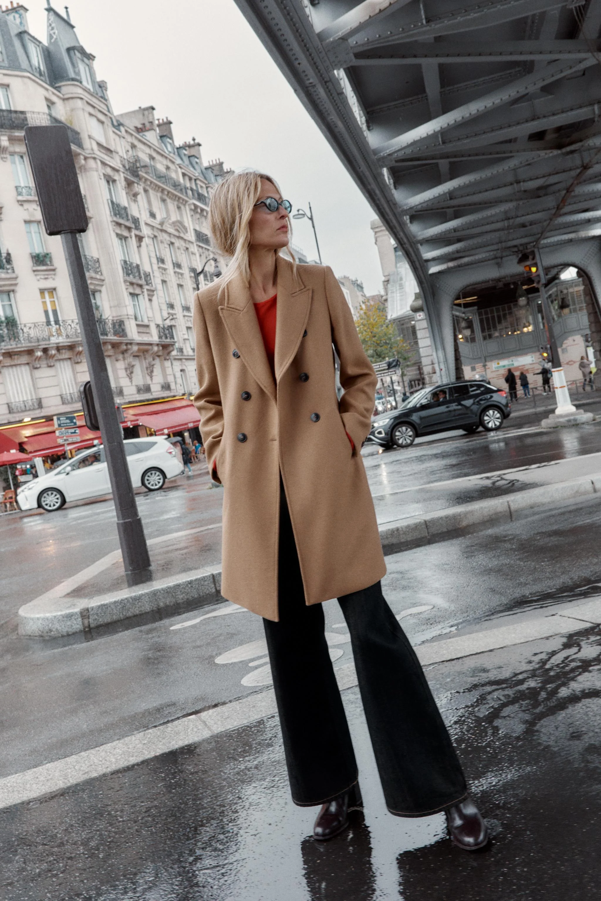 کت دبل برست با اپل سرشانه