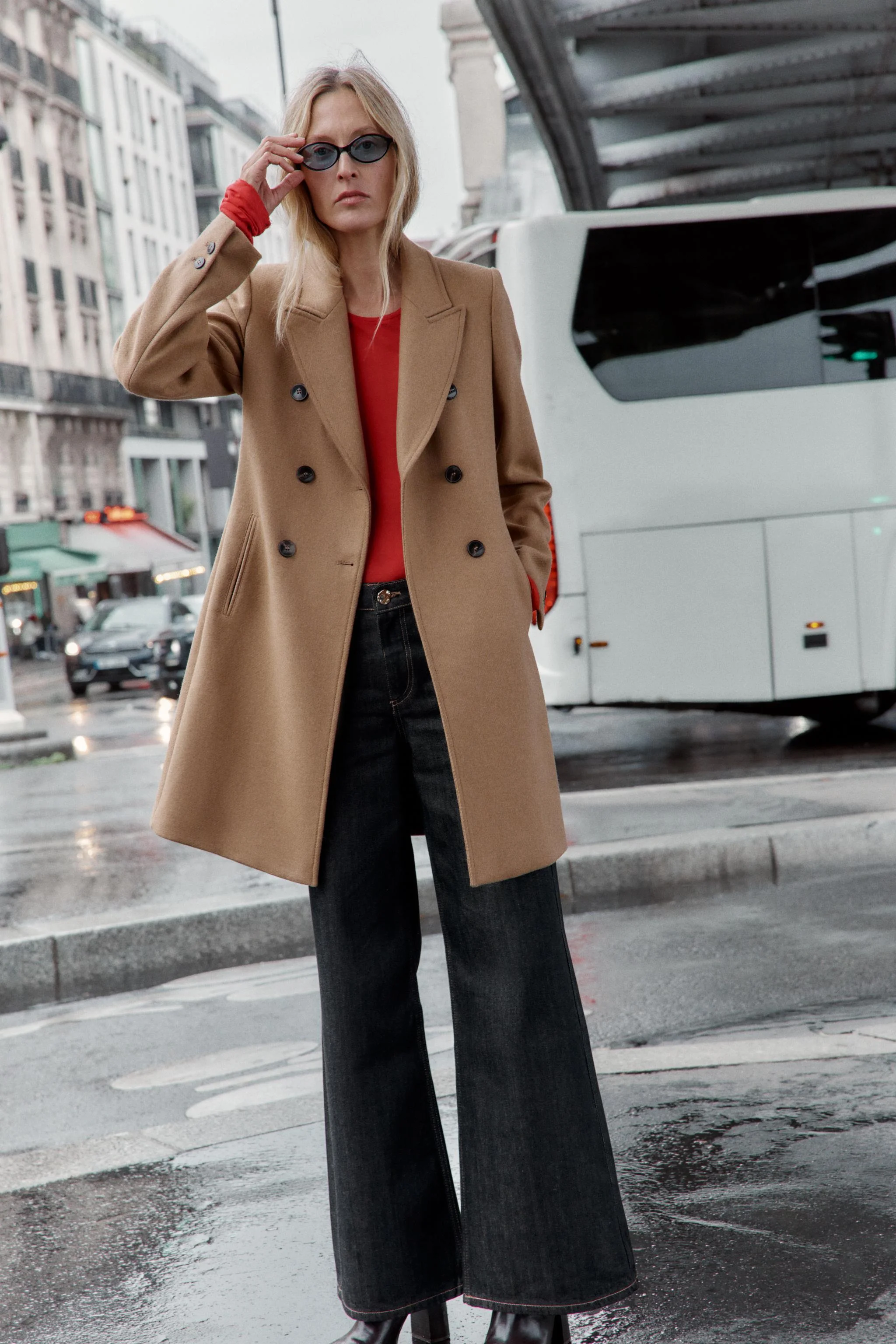 کت دبل برست با اپل سرشانه