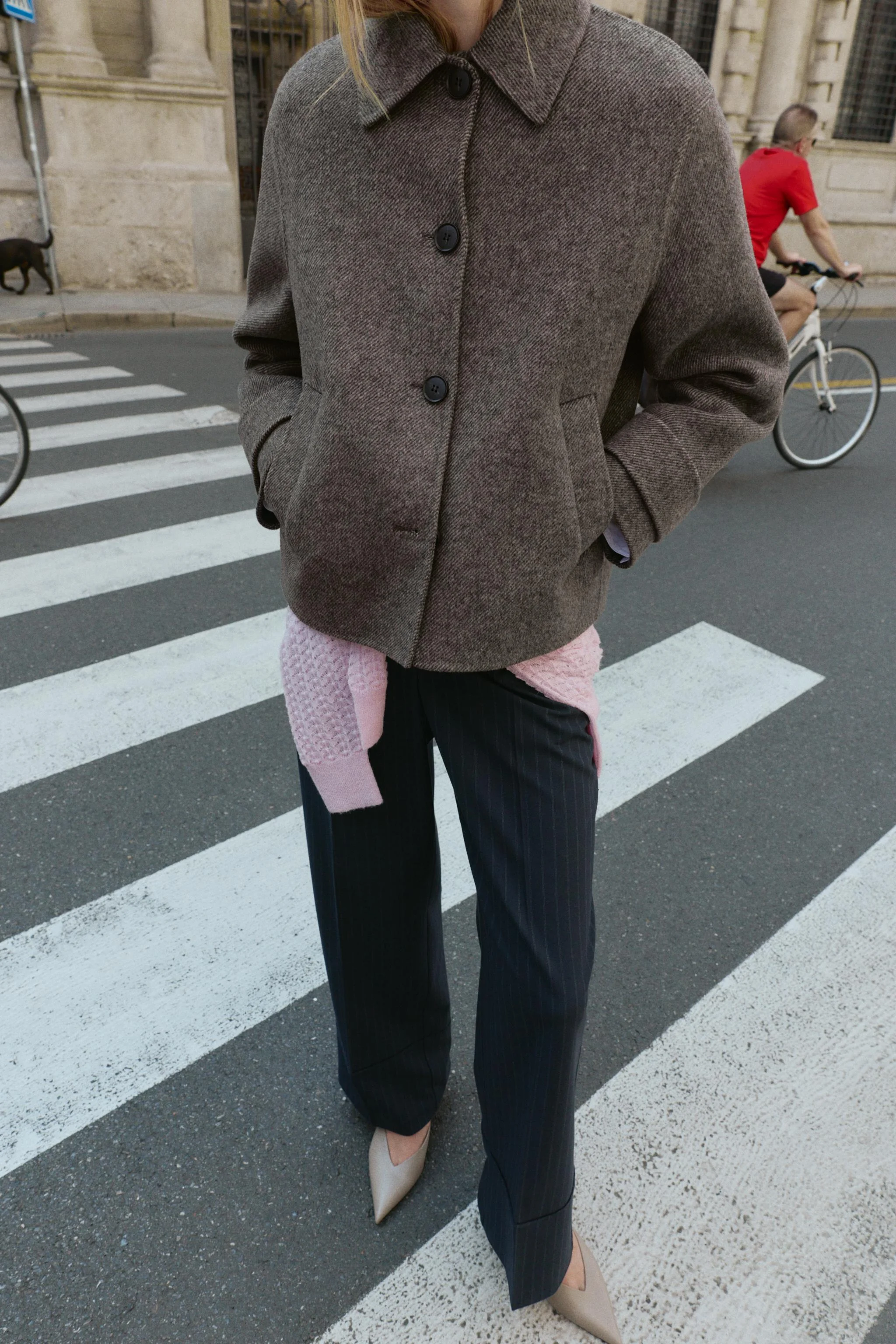 کت کوتاه طرح جناغی