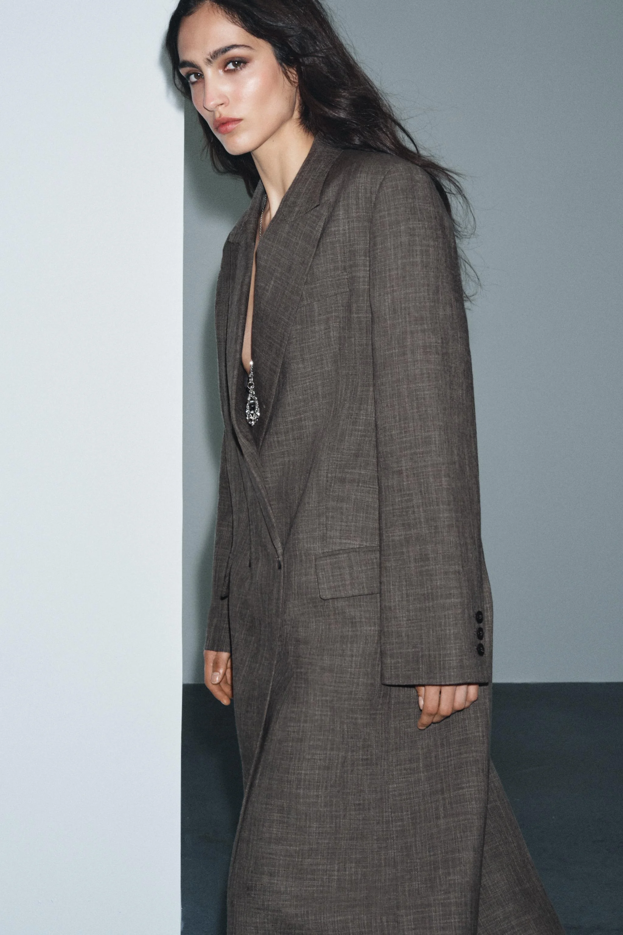 کت فراک زنانه زارا، کالکشن لیمیتد ادیشن، دکمه دوبل