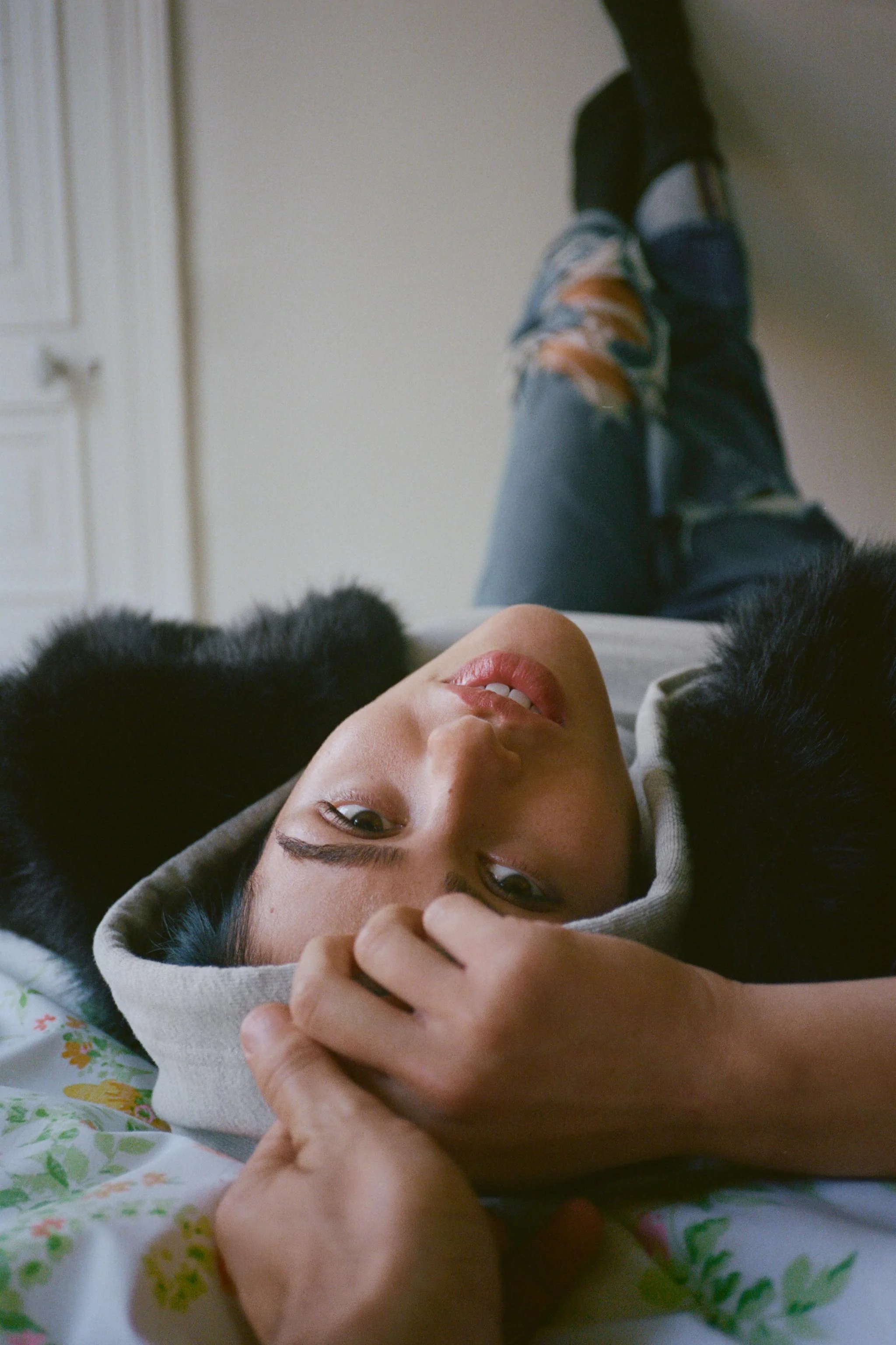 کت کوتاه خز مصنوعی