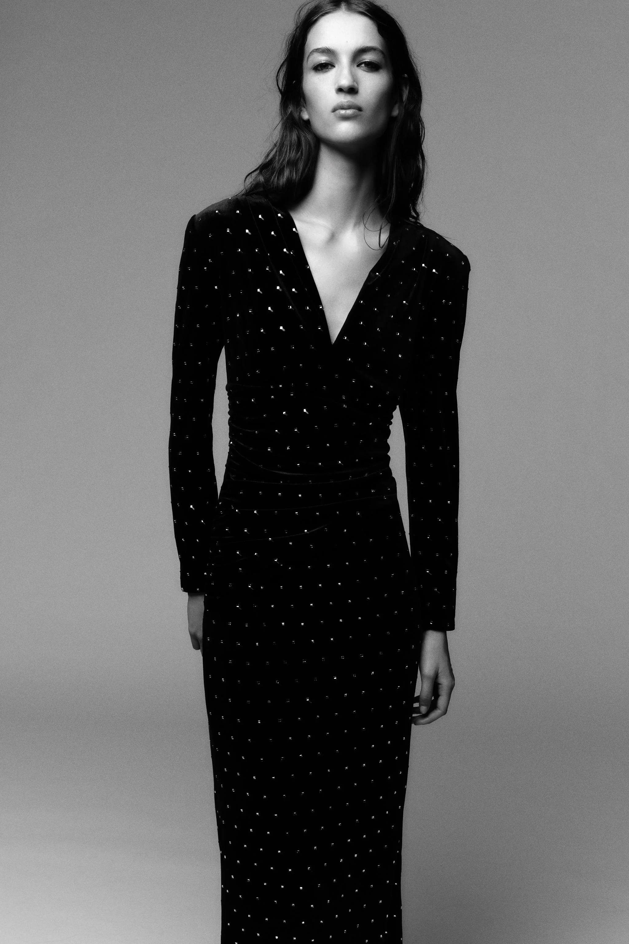 پیراهن میدی مخملی براق پیراهن میدی مخملی براق