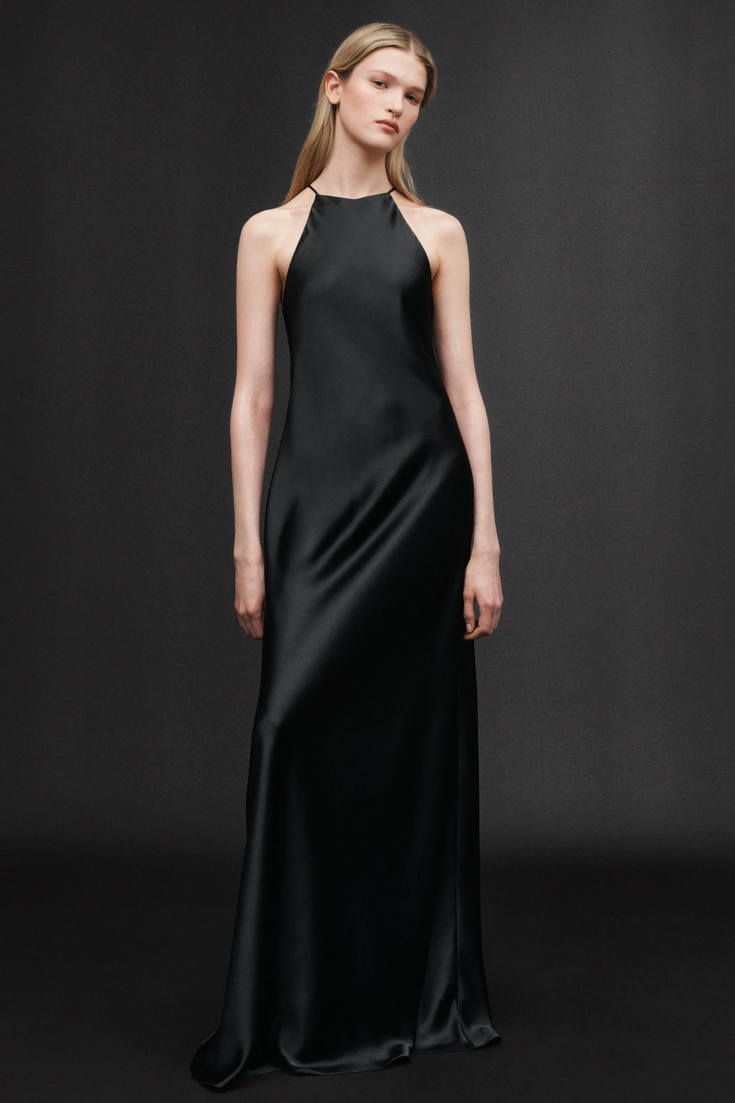 پیراهن میدی ساتن پنجاهمین سالگرد