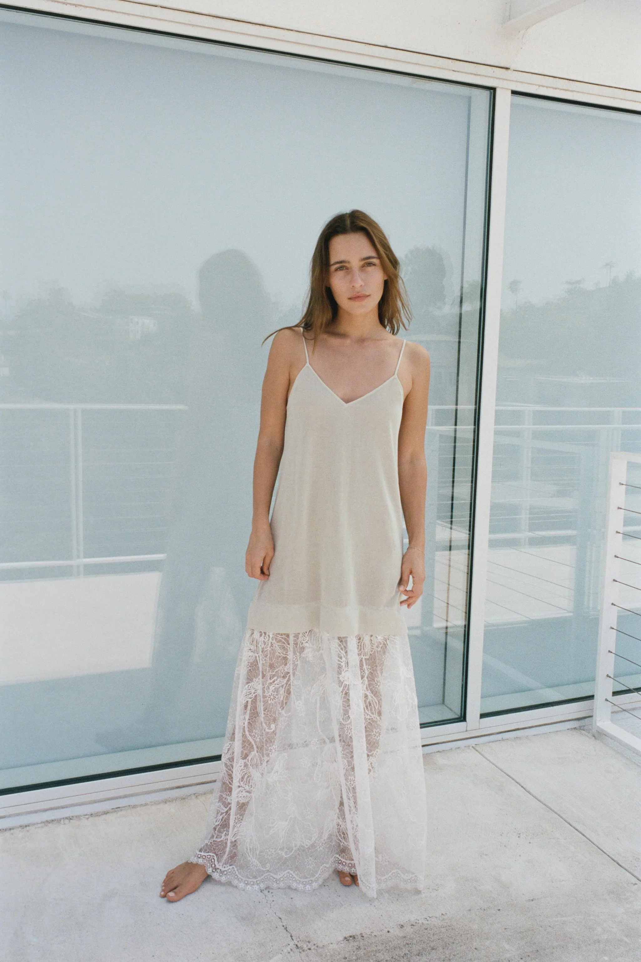 پیراهن بافتنی با ترکیب گیپور پیراهن بافتنی با ترکیب گیپور