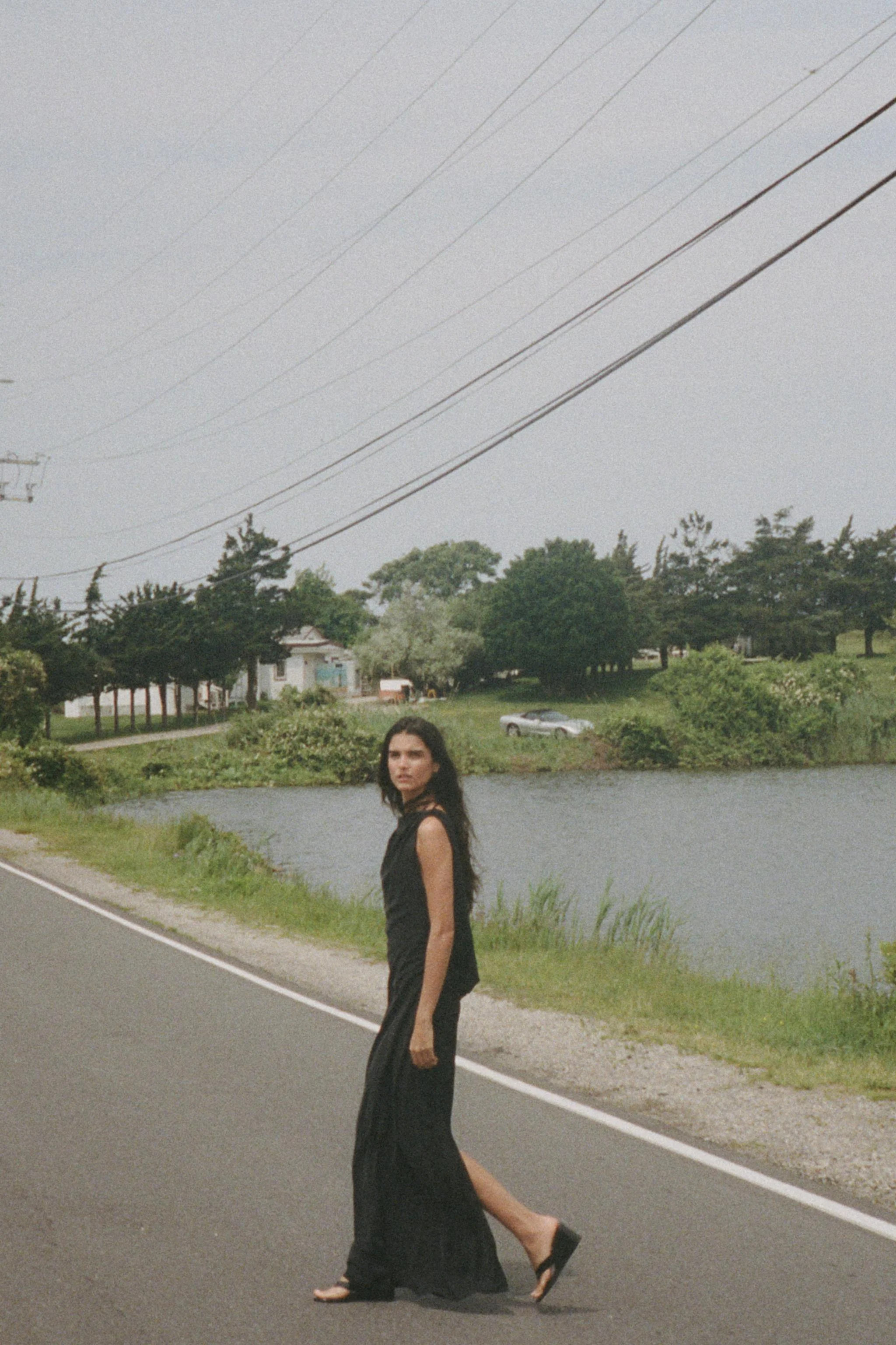 پیراهن بلند پشت باز