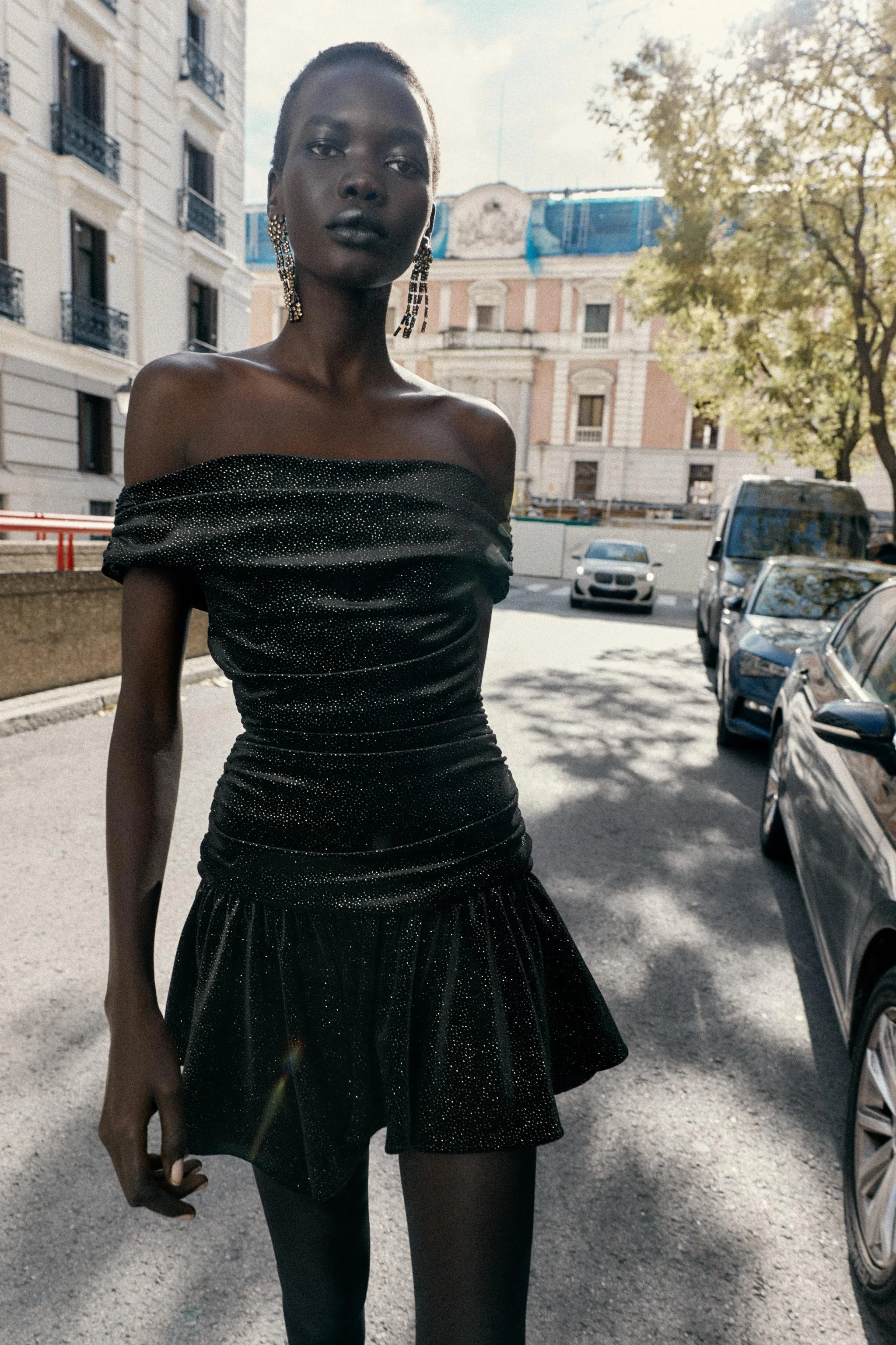 پیراهن کوتاه مخمل براق پیراهن کوتاه مخمل براق