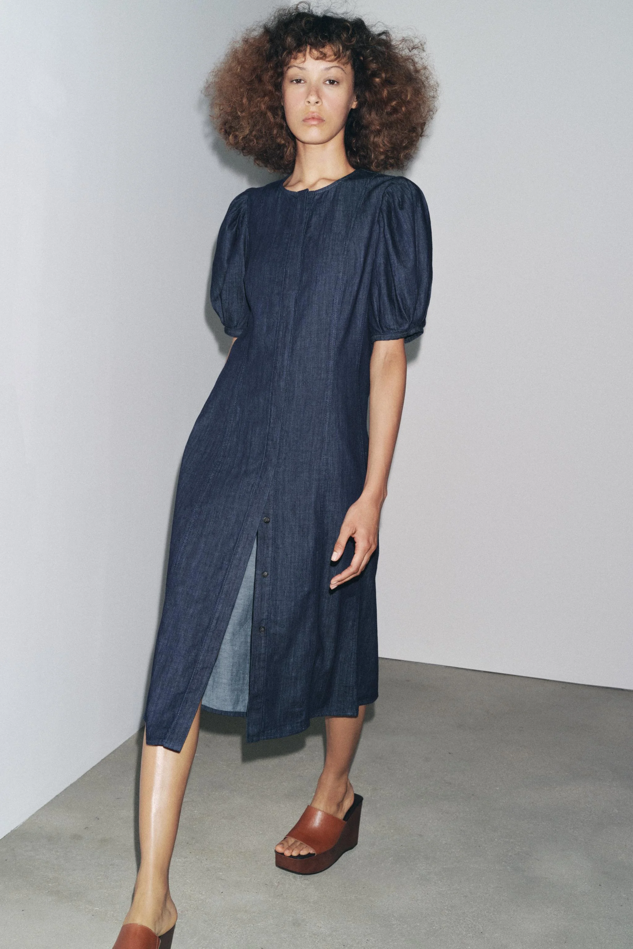 پیراهن جین زنانه مدل ZW COLLECTION