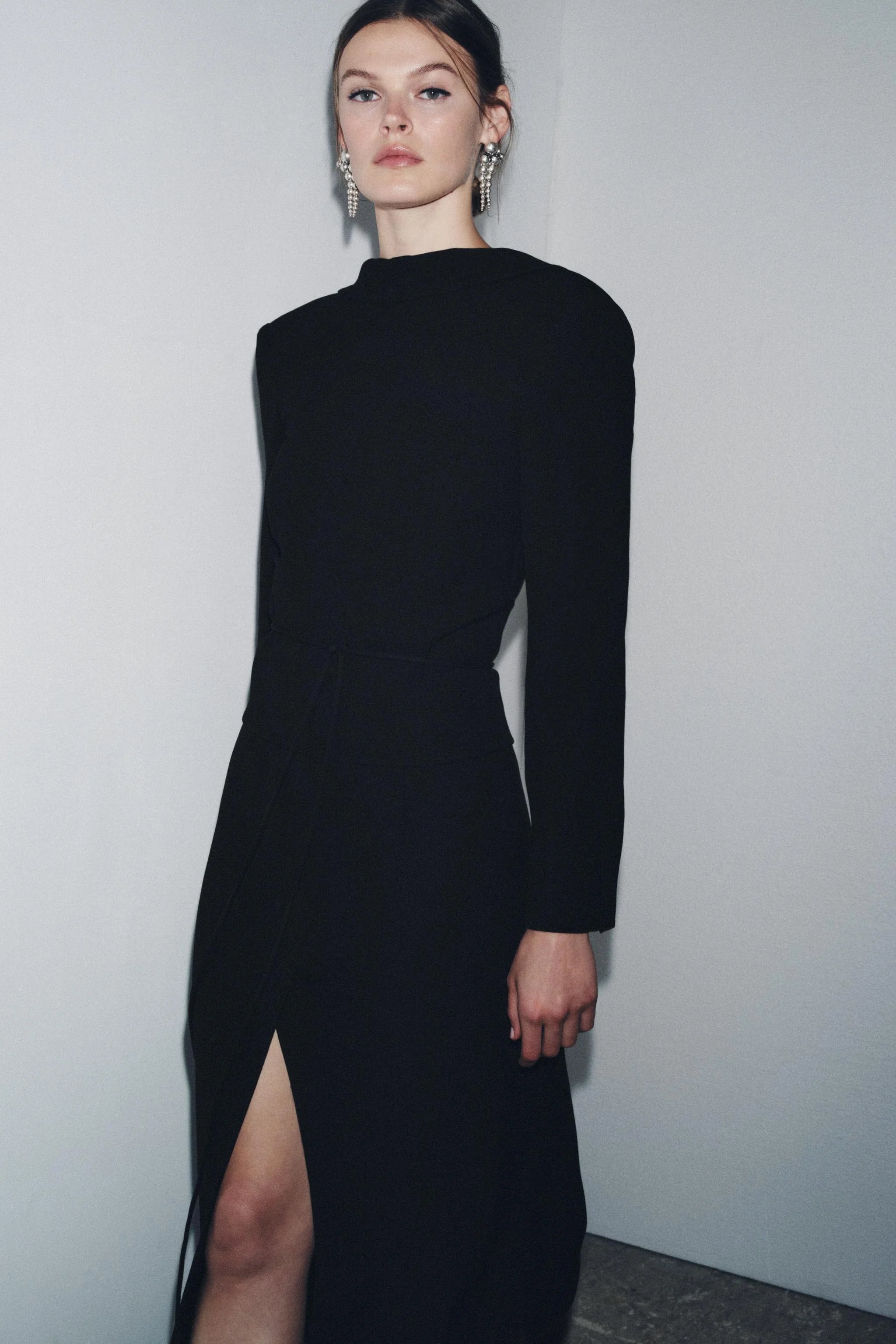 پیراهن کت بلند کمربنددار نسخه محدود ZW COLLECTION