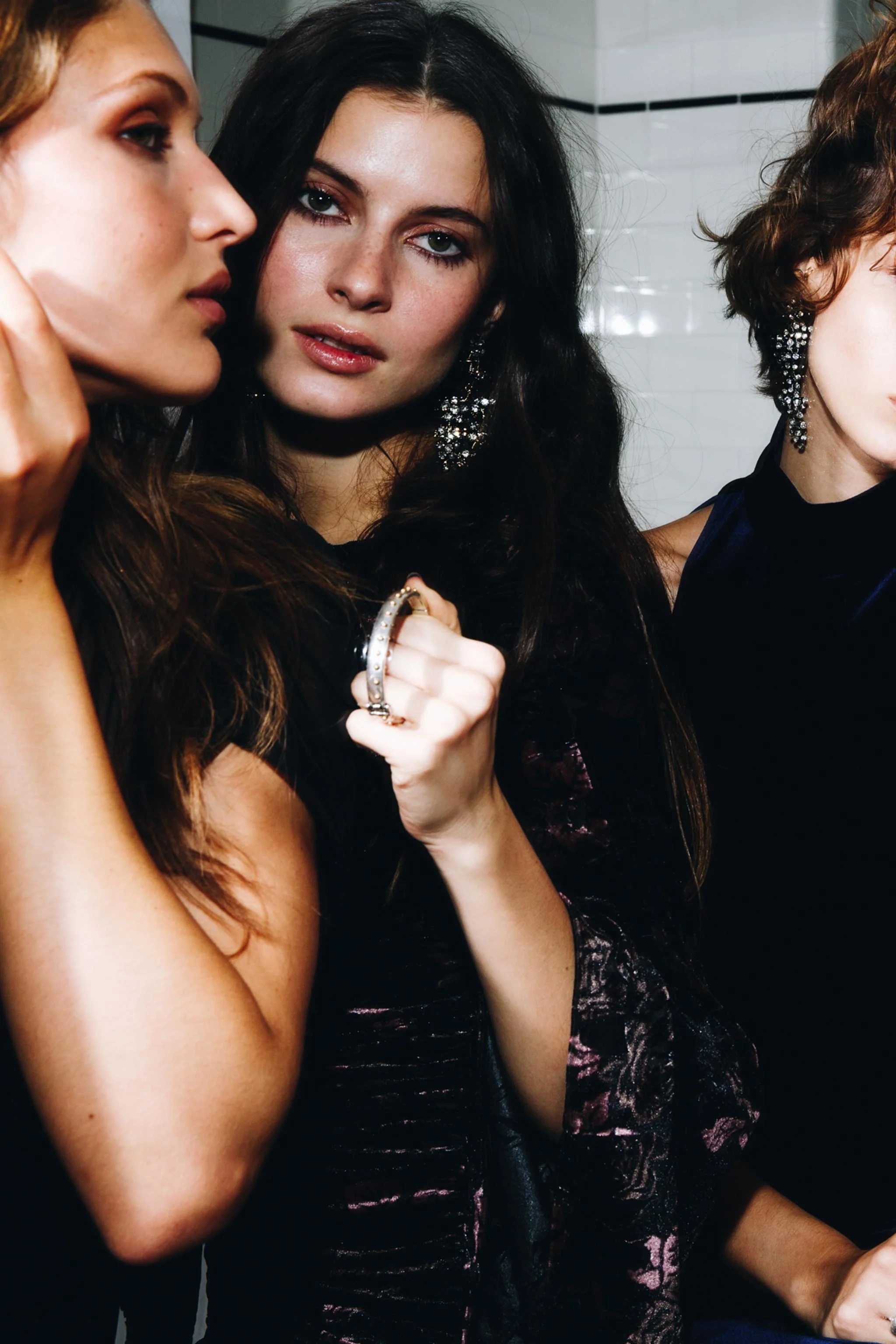 پیراهن مخمل مدل دار