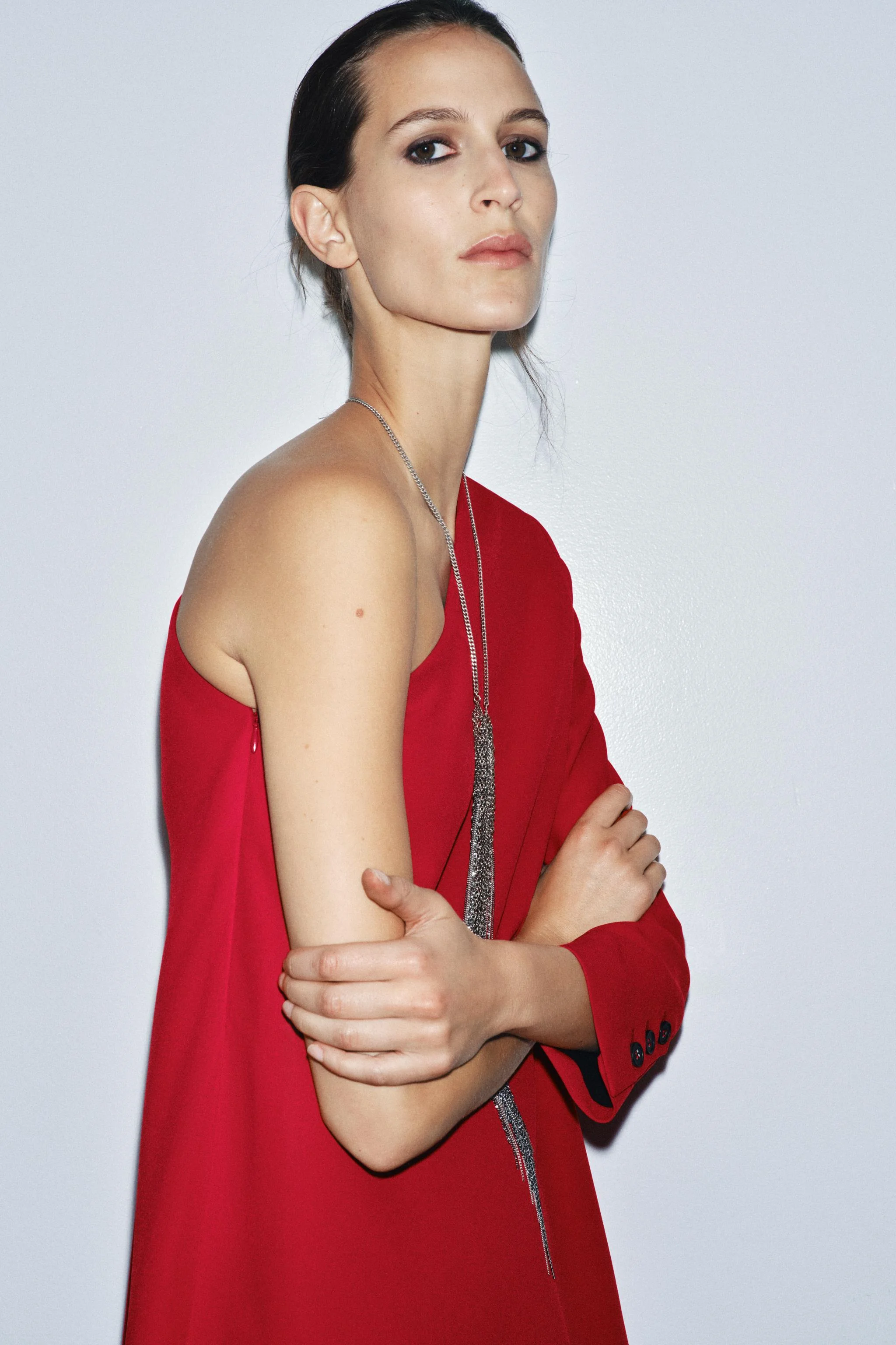 پیراهن بلند نامتقارن ZW COLLECTION