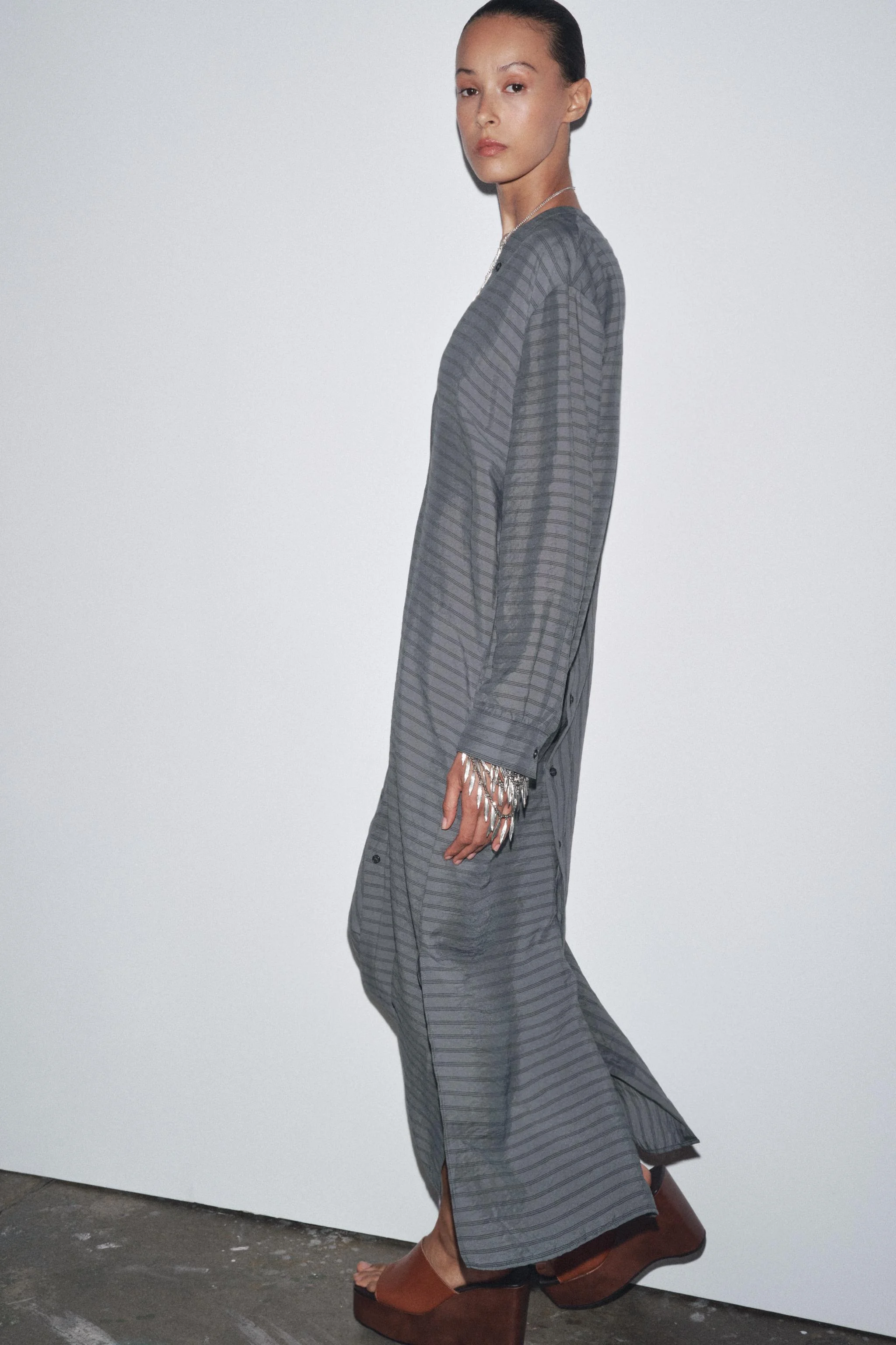 پیراهن راه راه ZW COLLECTION