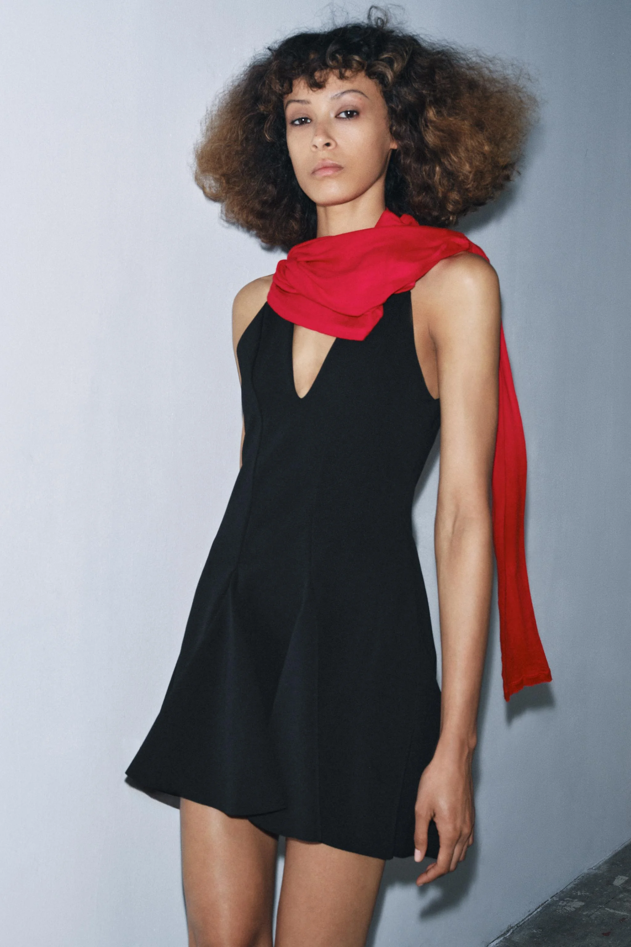 پیراهن کوتاه با برش های گوده پیراهن کوتاه با برش های گوده