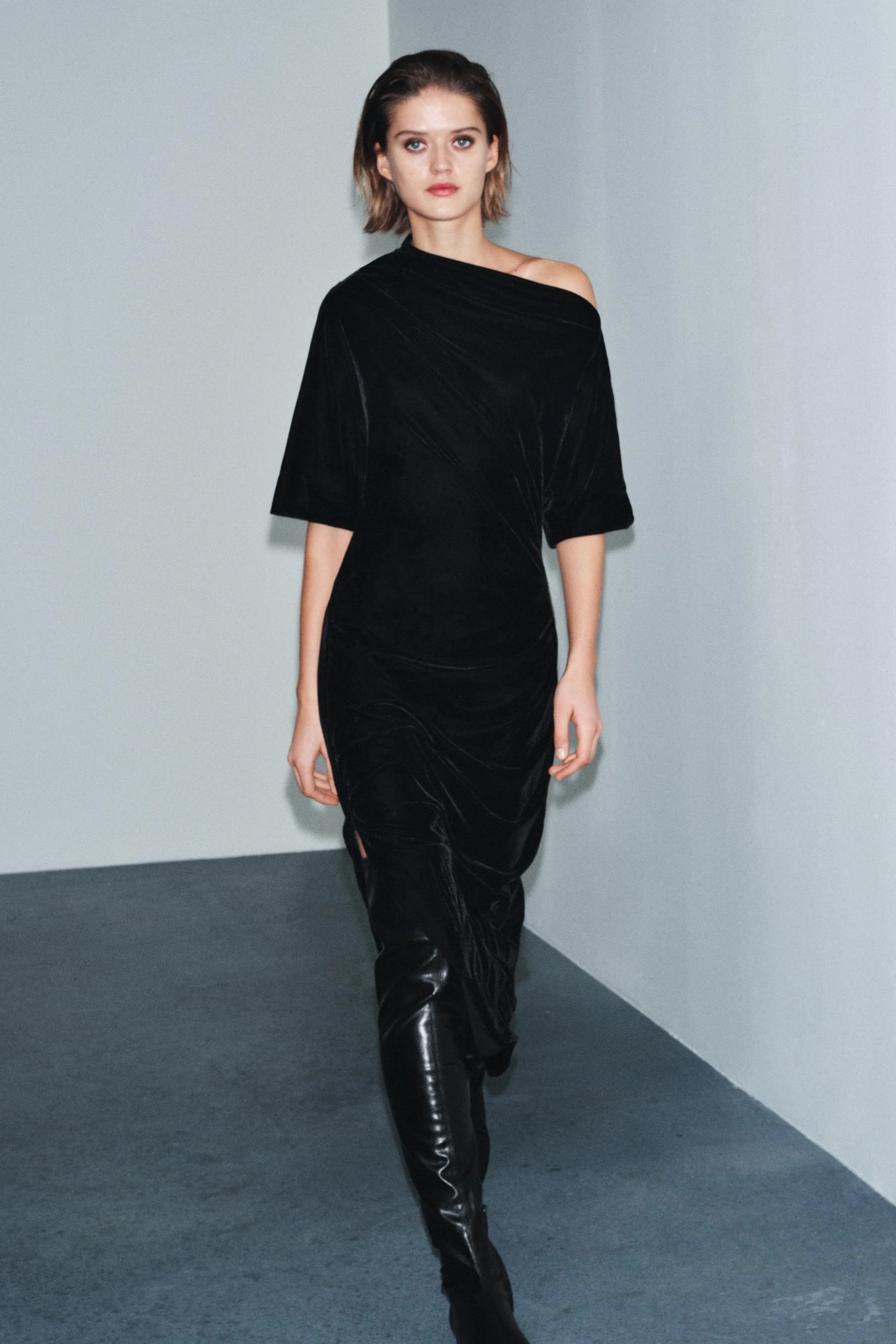 پیراهن مخمل ZW COLLECTION