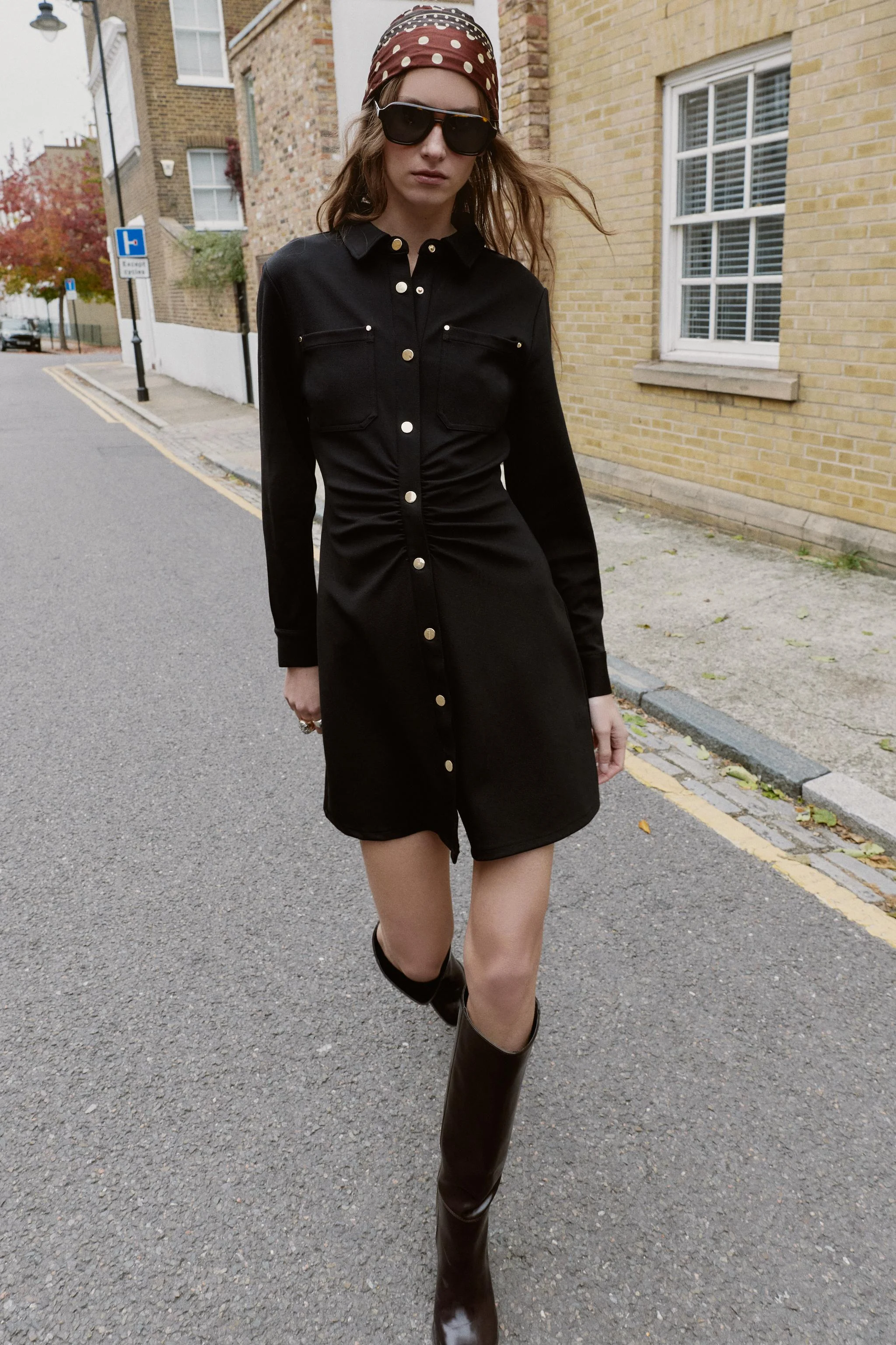 پیراهن کرپ جذب