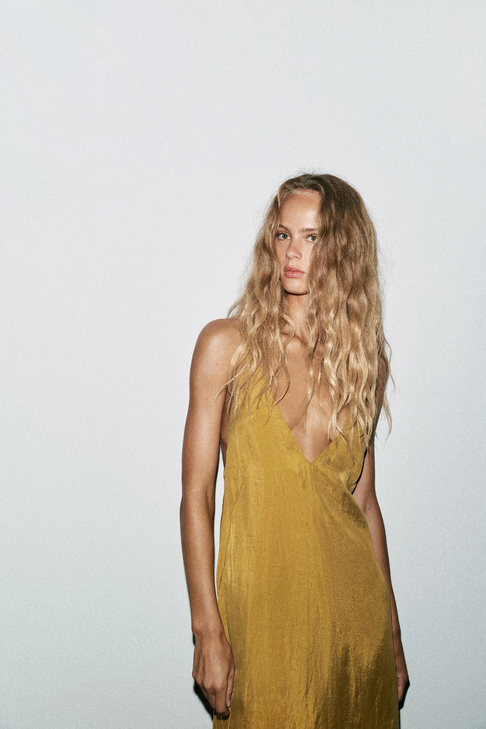 پیراهن میدی روان