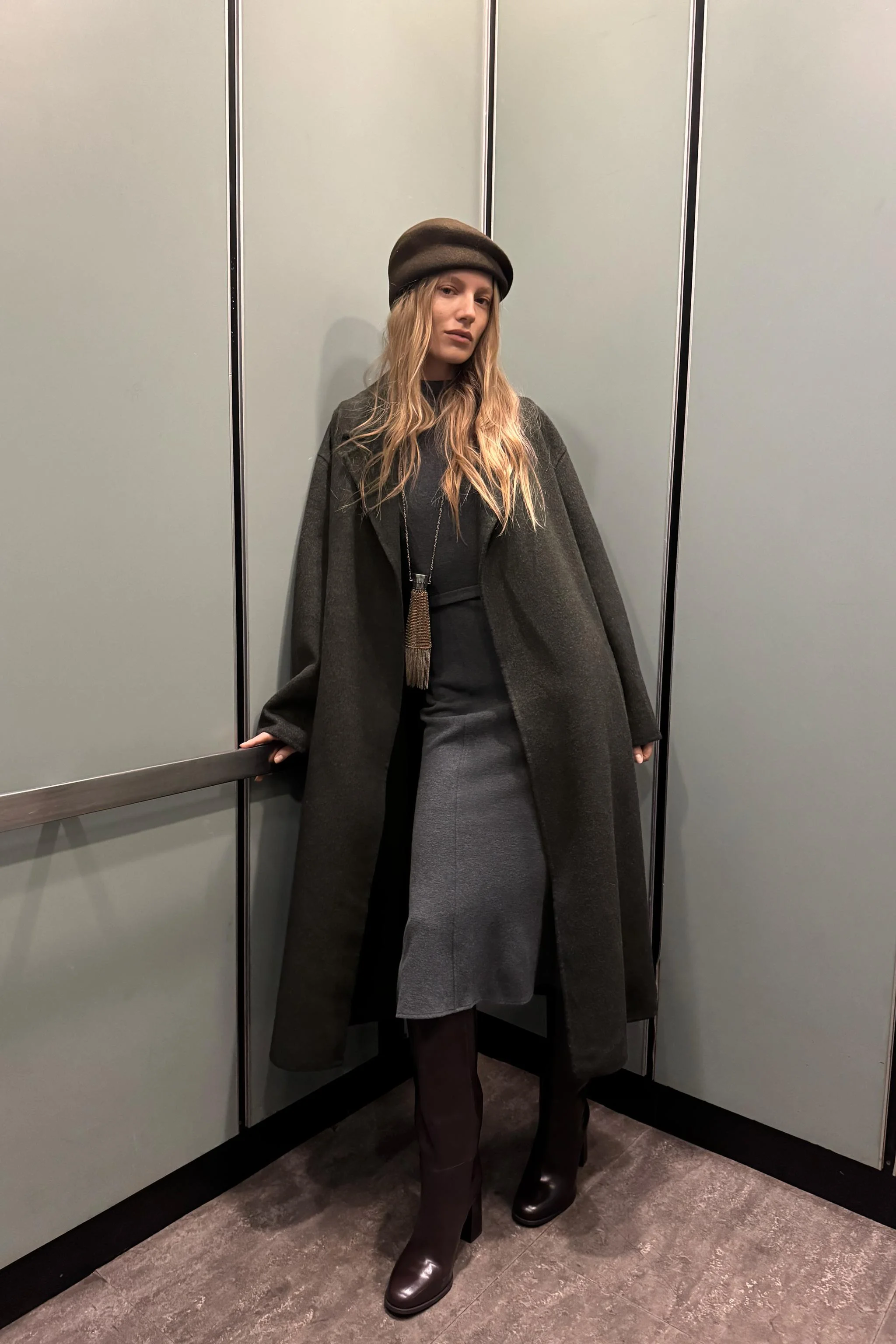 پیراهن نرم با کمربند