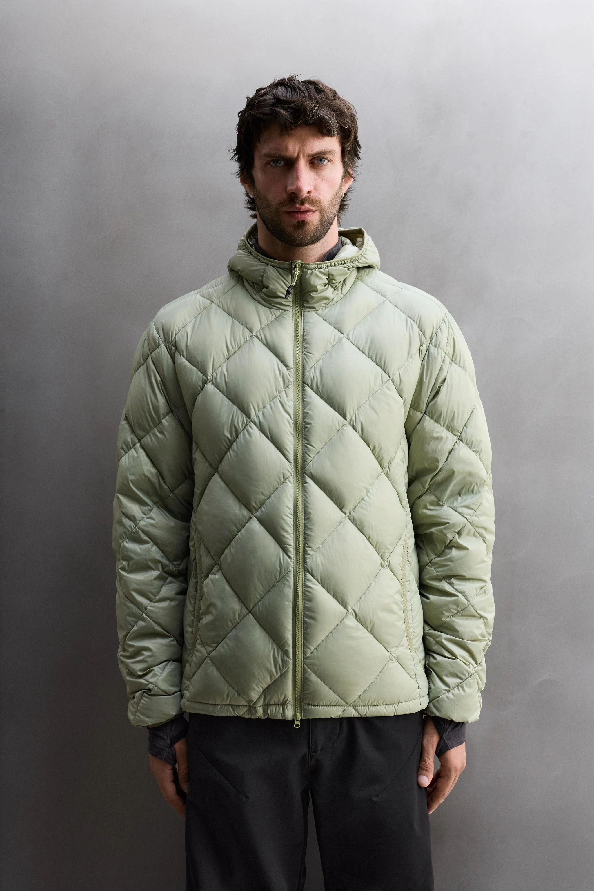 کاپشن پفی با 80% پر و 20% پَر