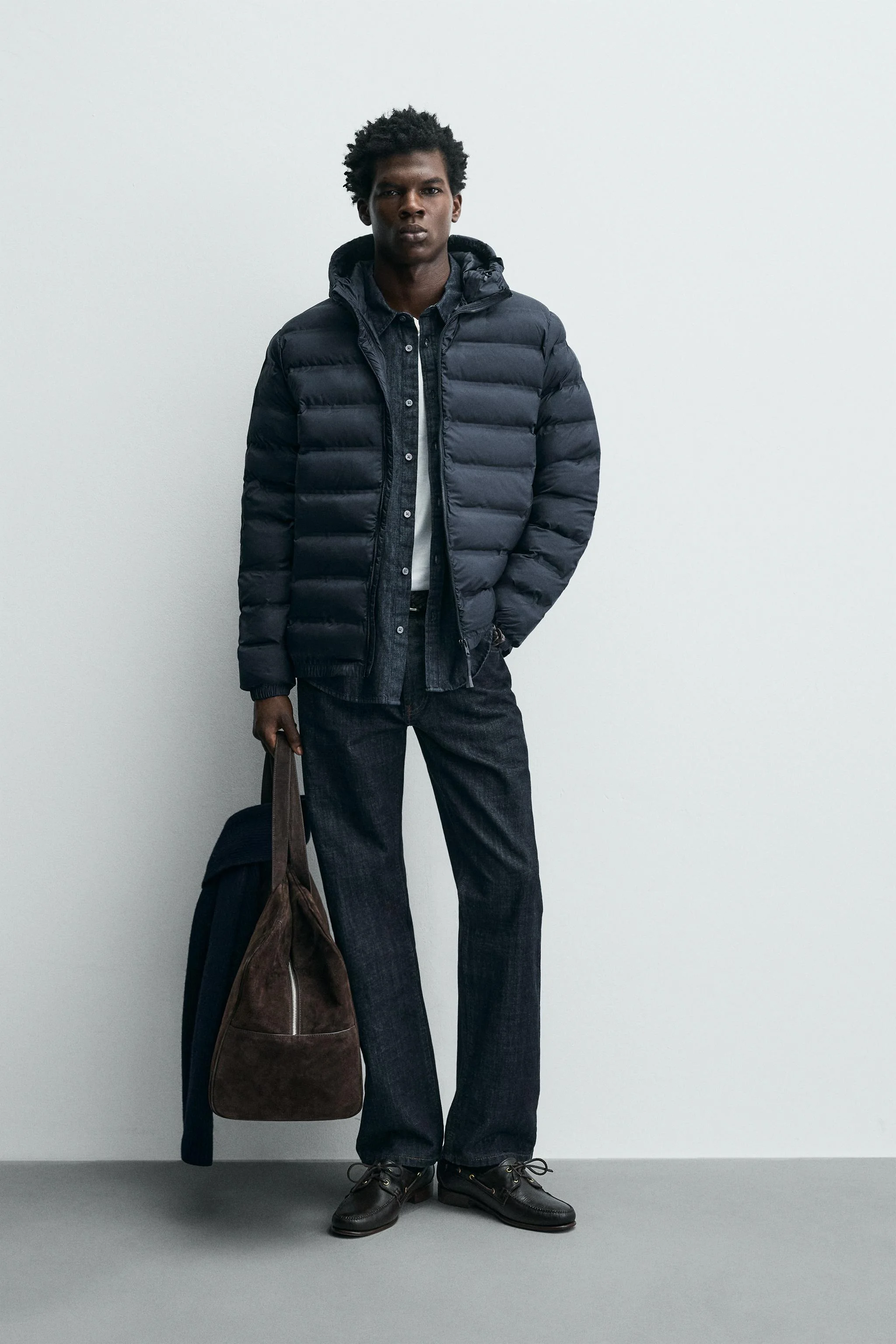 کاپشن پفی سبک وزن ضد آب