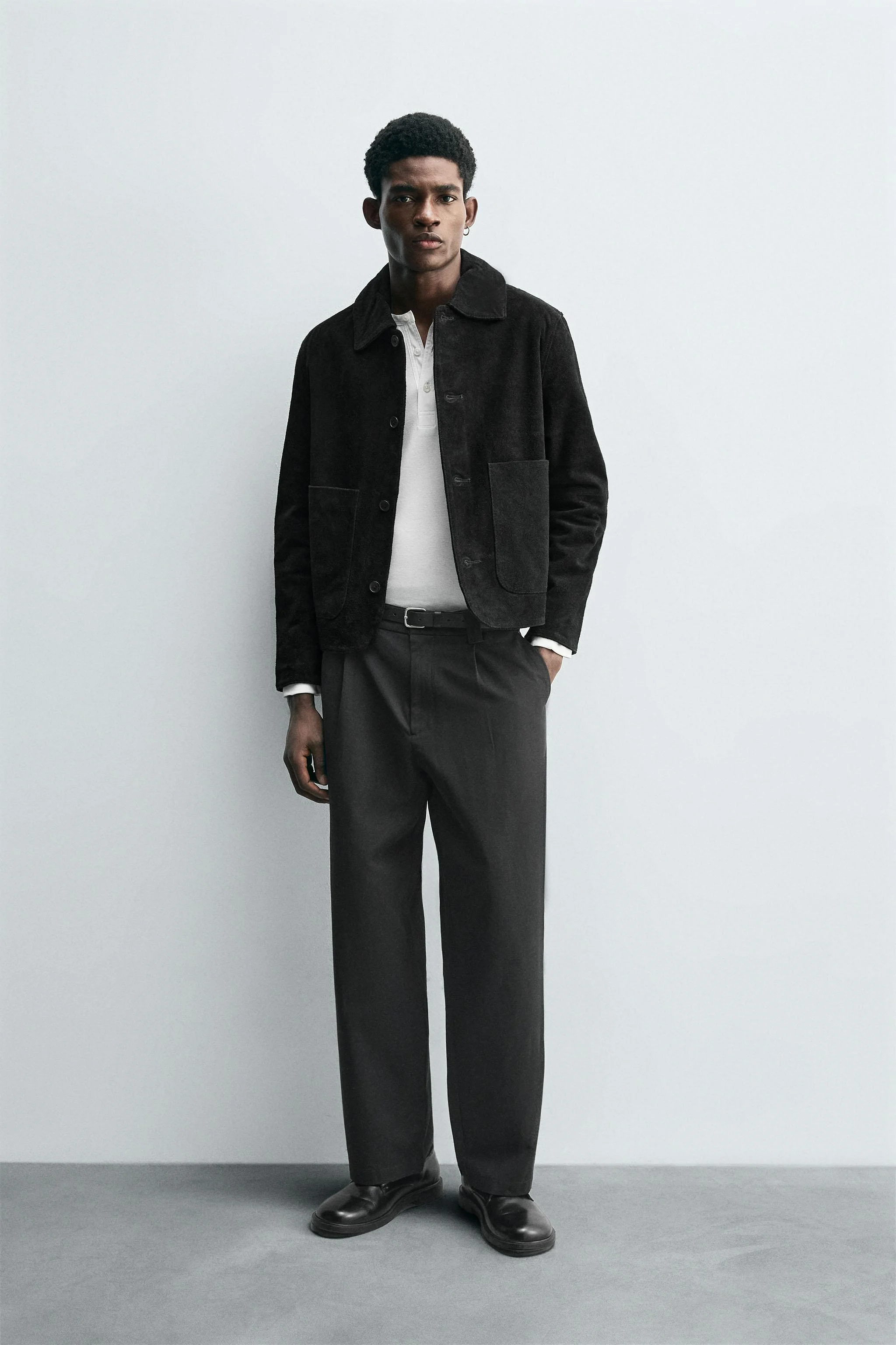 کت چرمی جیر تکه ای