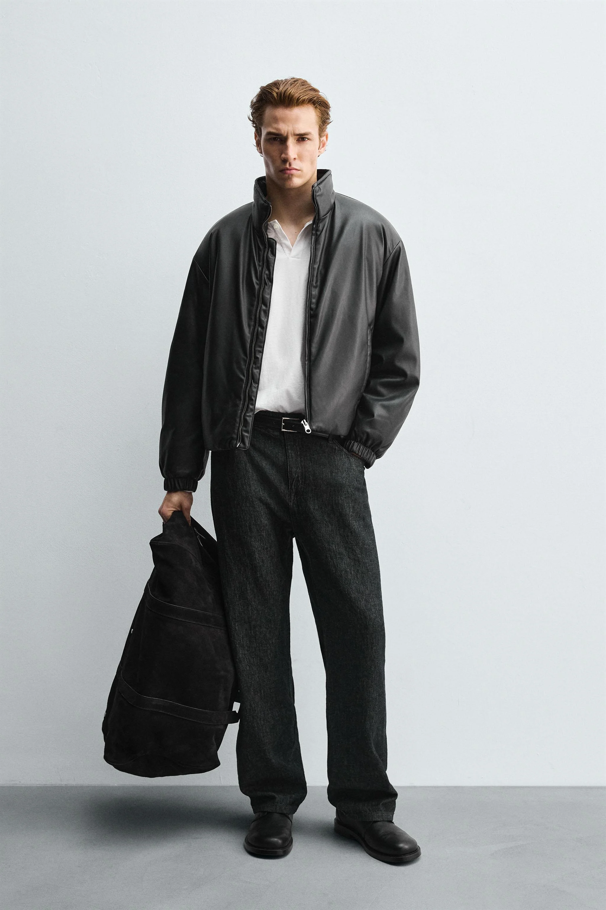 کت طرح چرم لوزی‌دوزی شده