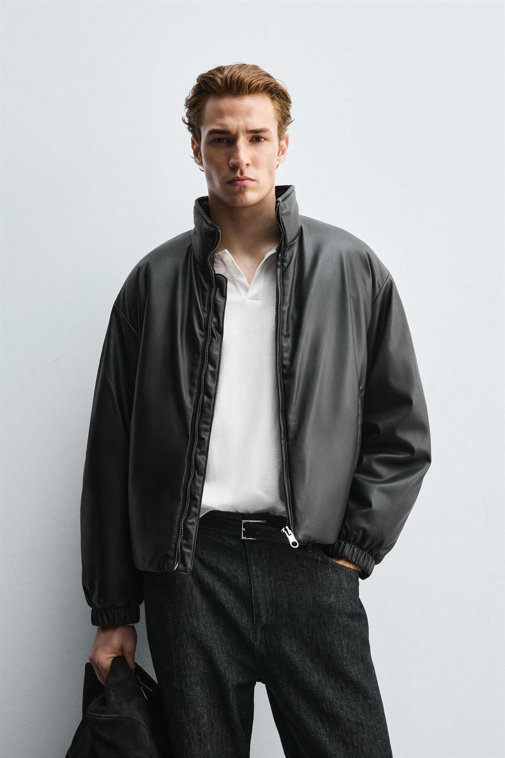 کت طرح چرم لوزی‌دوزی شده