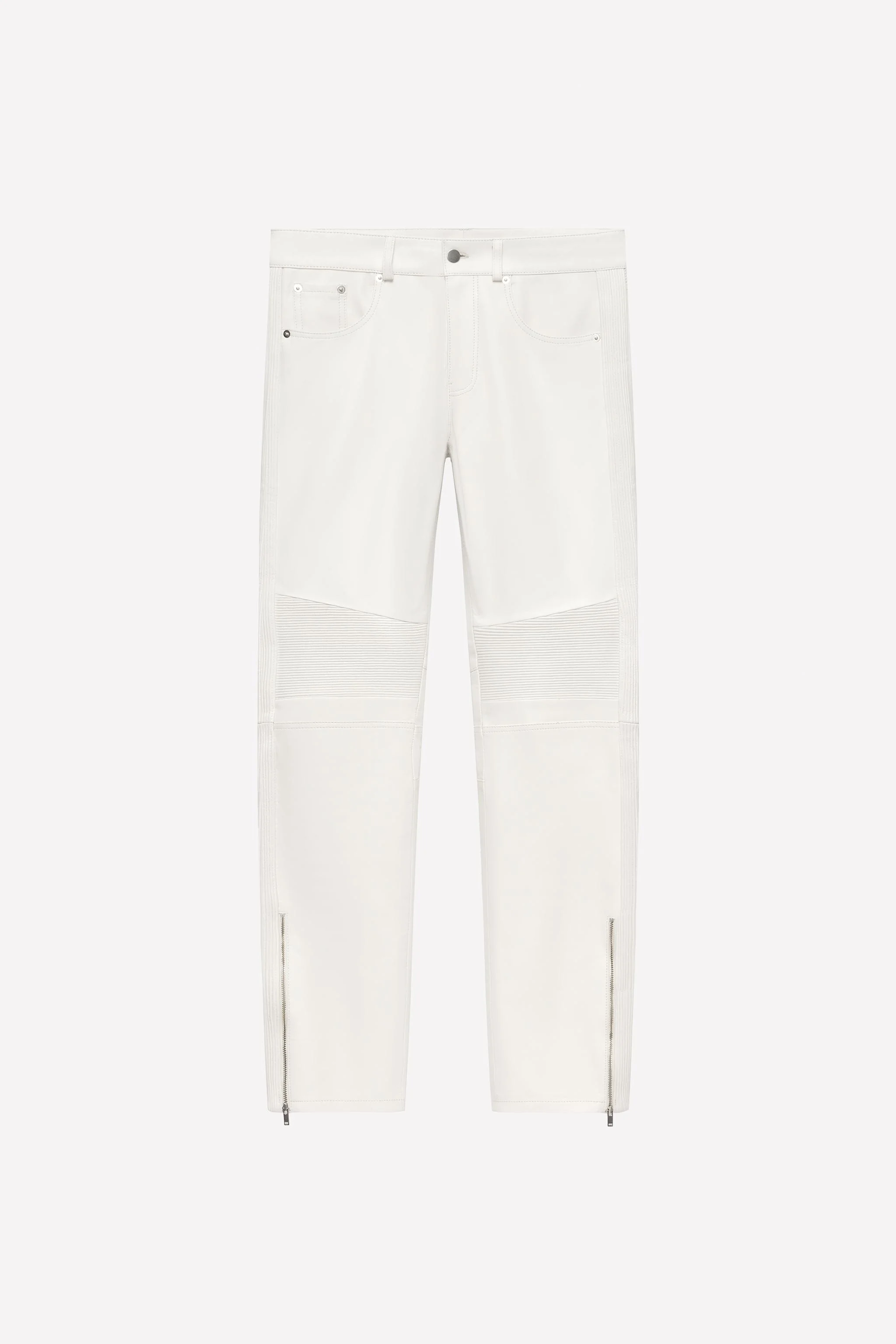 شلوار چرم موتورسواری LUDOVIC DE SAINT SERNIN x ZARA