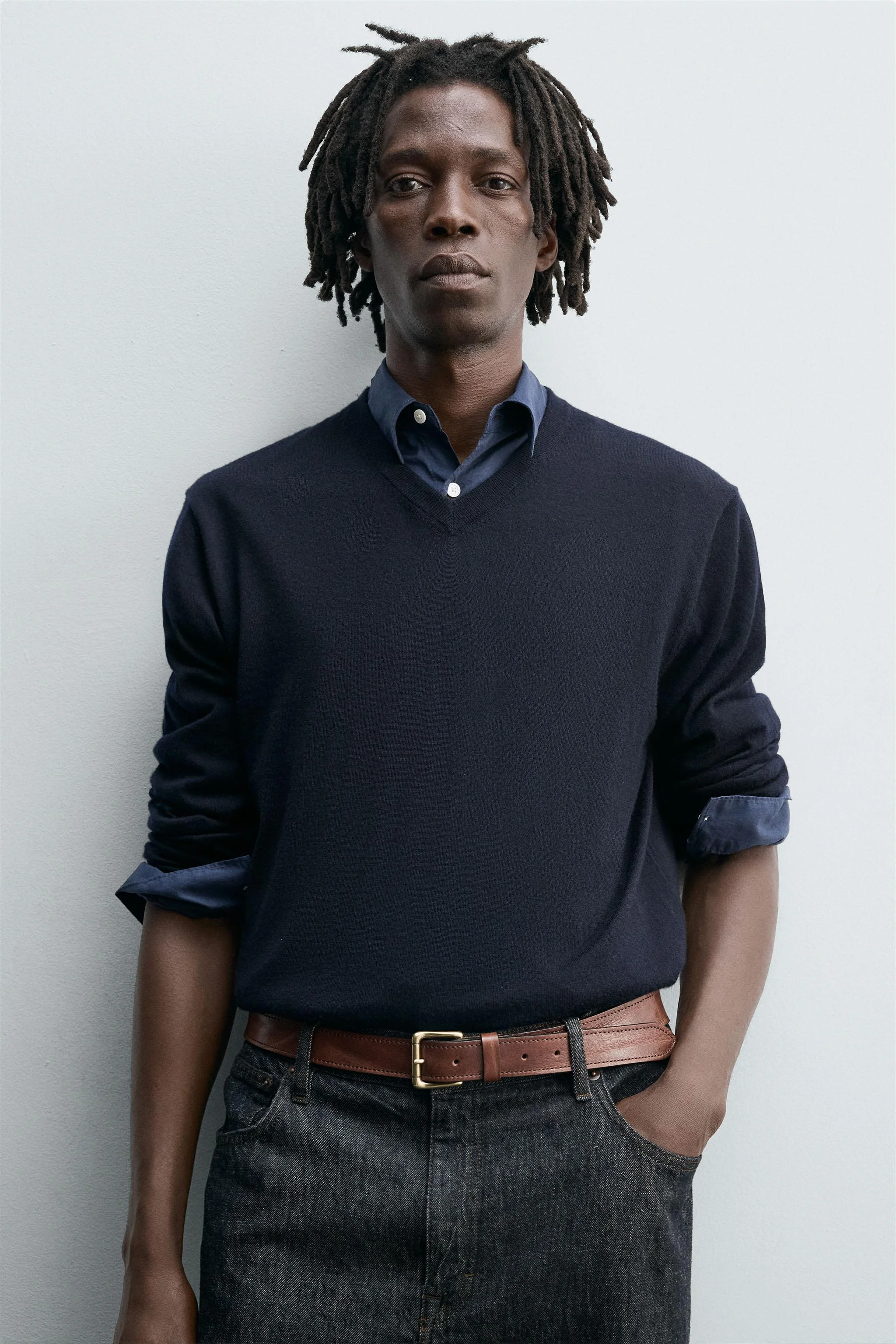 کمربند چرمی با جلوه کهنه