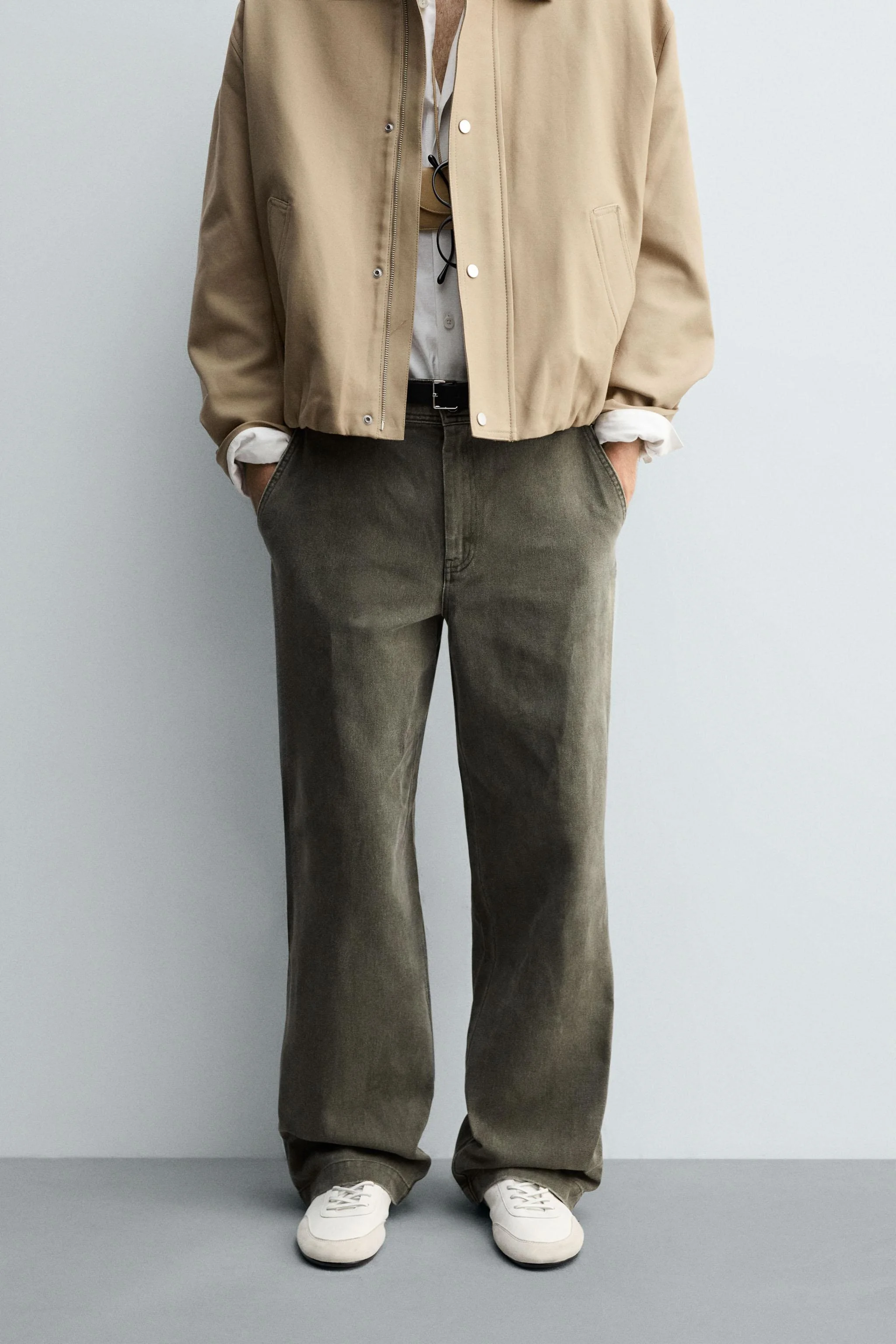 شلوار گشاد با پاچه های پهن