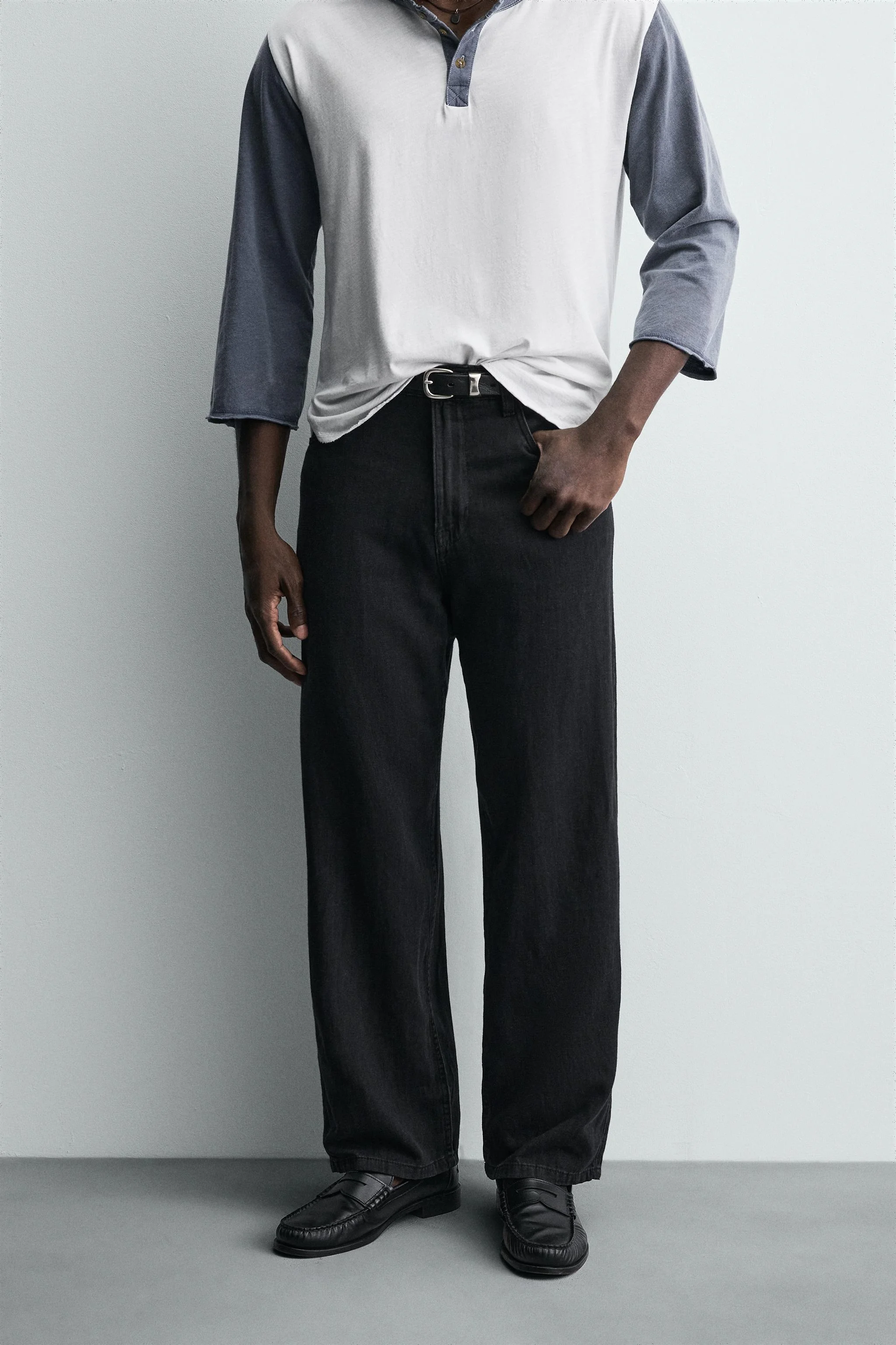 شلوار جین پاچه گشاد سبک و آزاد شلوار جین پاچه گشاد سبک و آزاد