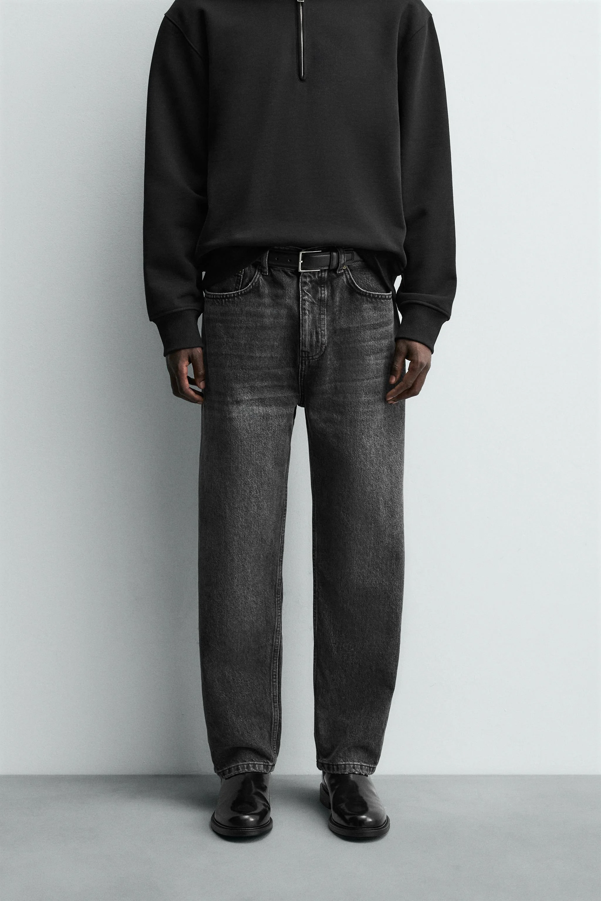 شلوار جین راسته تا مچ پا