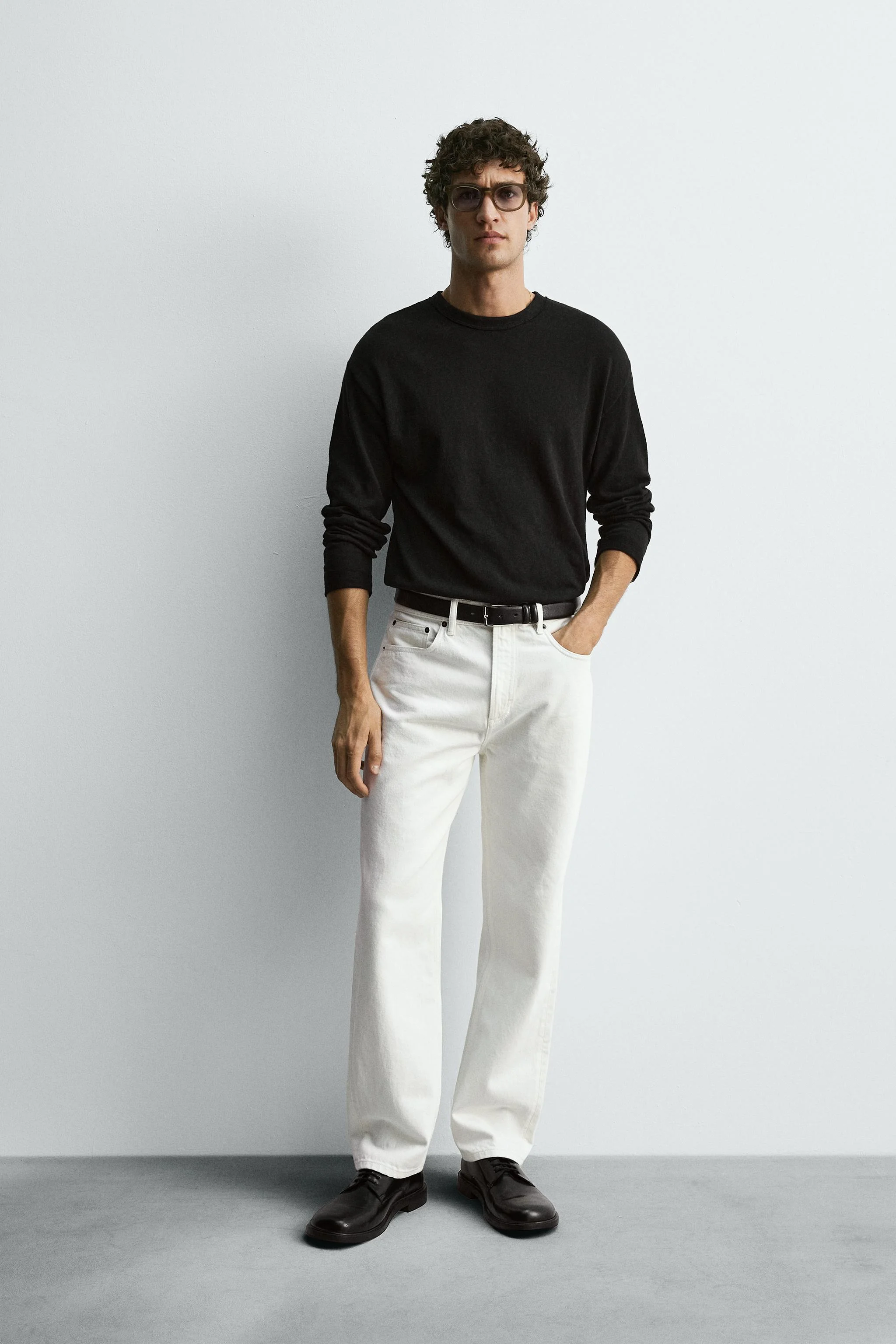 شلوار جین راسته دم پا