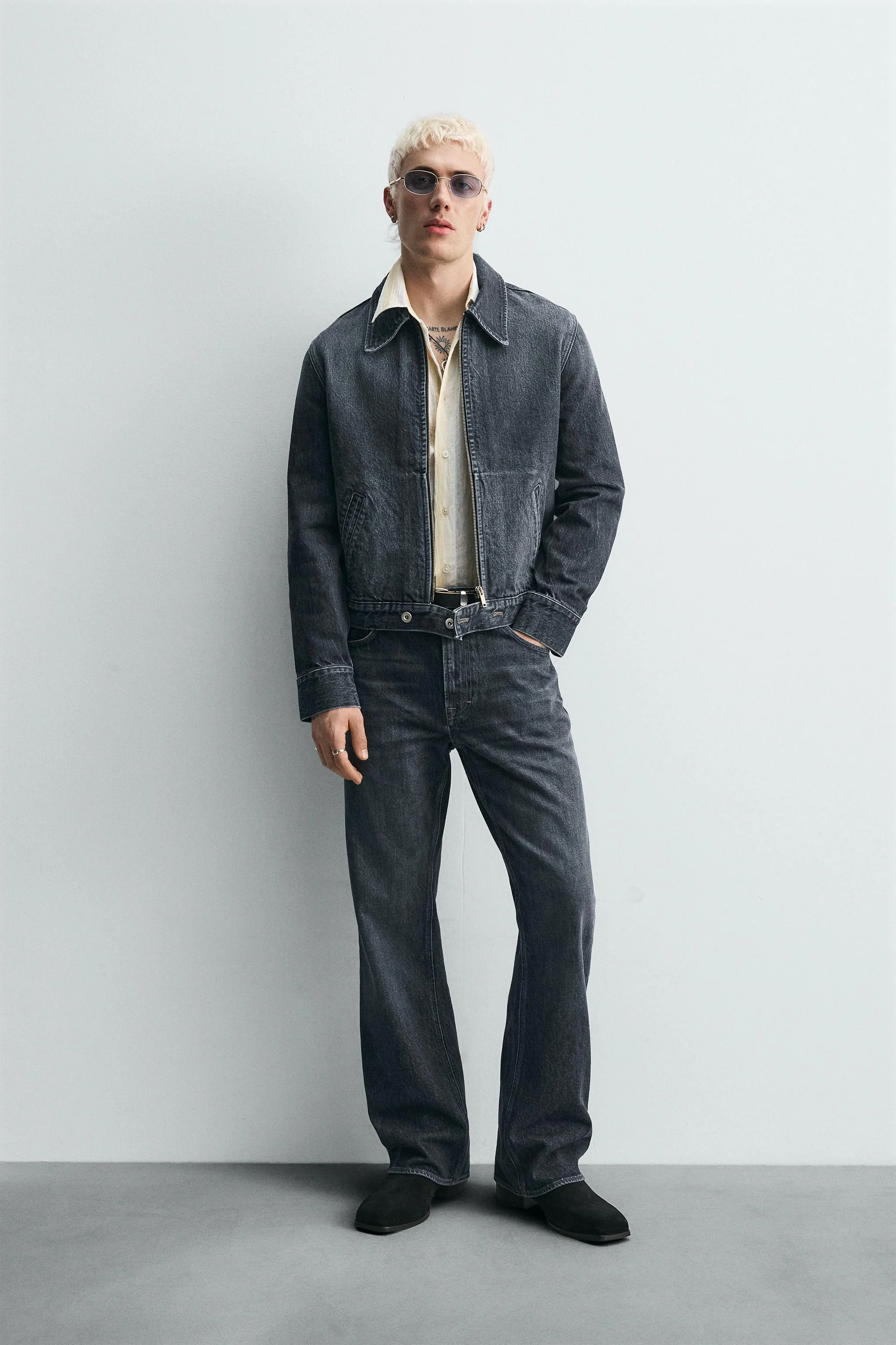 شلوار جین دمپا گشاد نسخه محدود