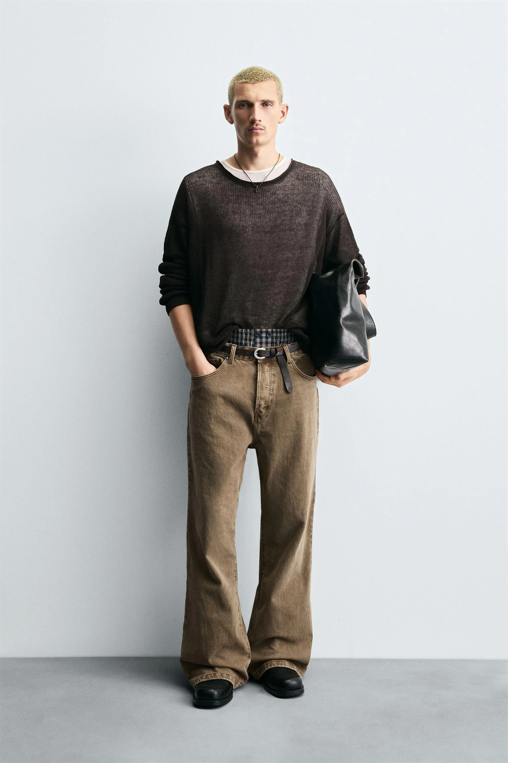 شلوار جین دمپا گشاد راحت