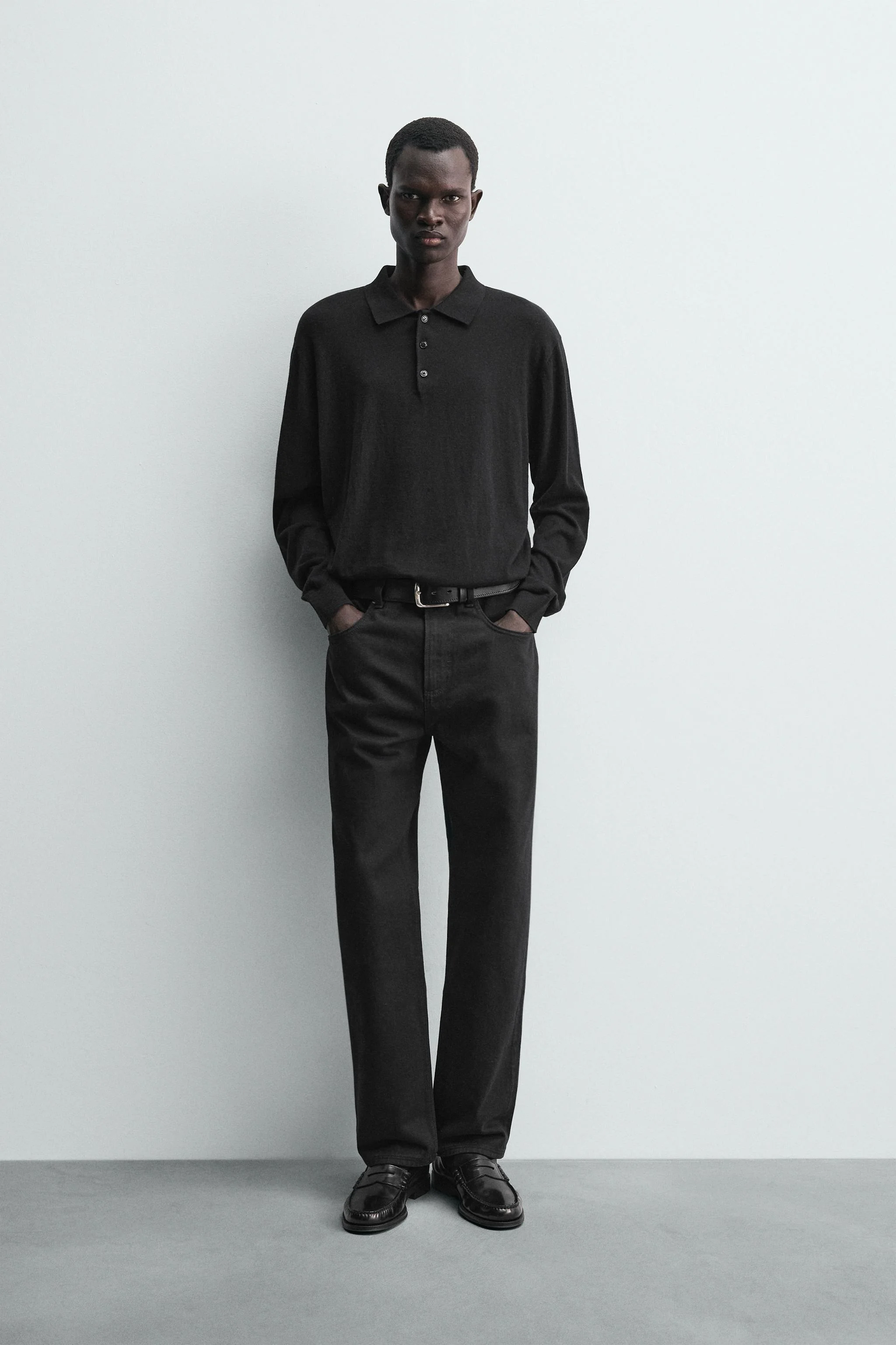 شلوار جین راسته تا مچ پا