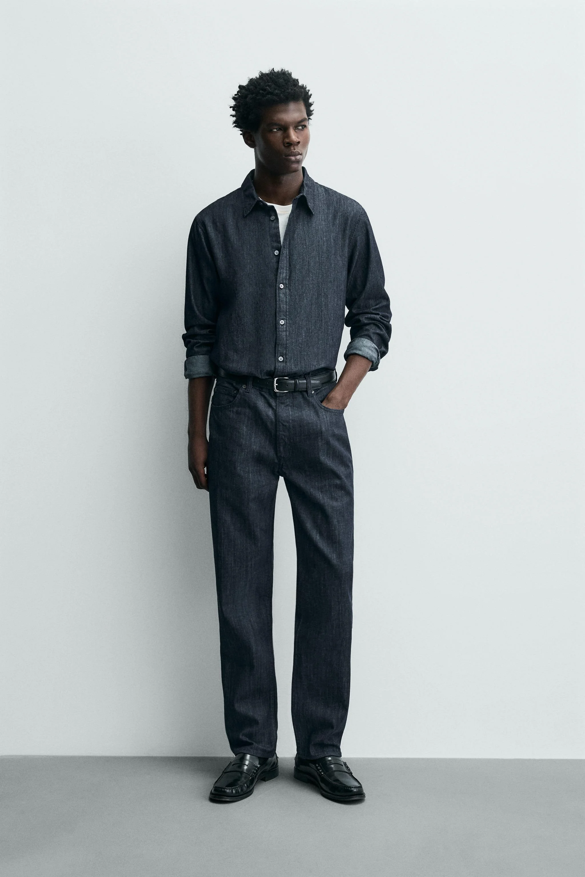 شلوار جین راسته فیت راحت شلوار جین راسته فیت راحت